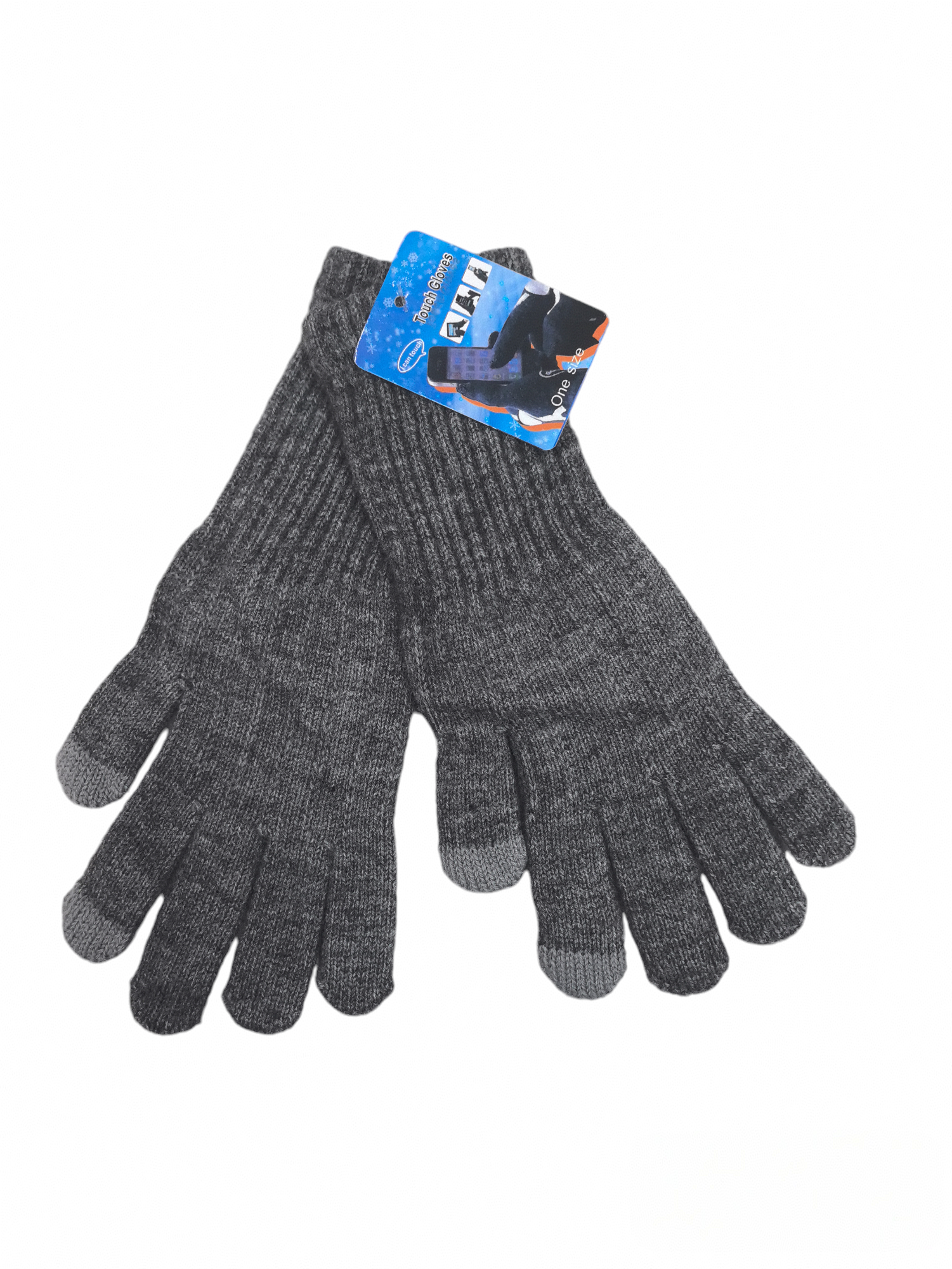 Gants femme tricotés tactiles (x12) F43