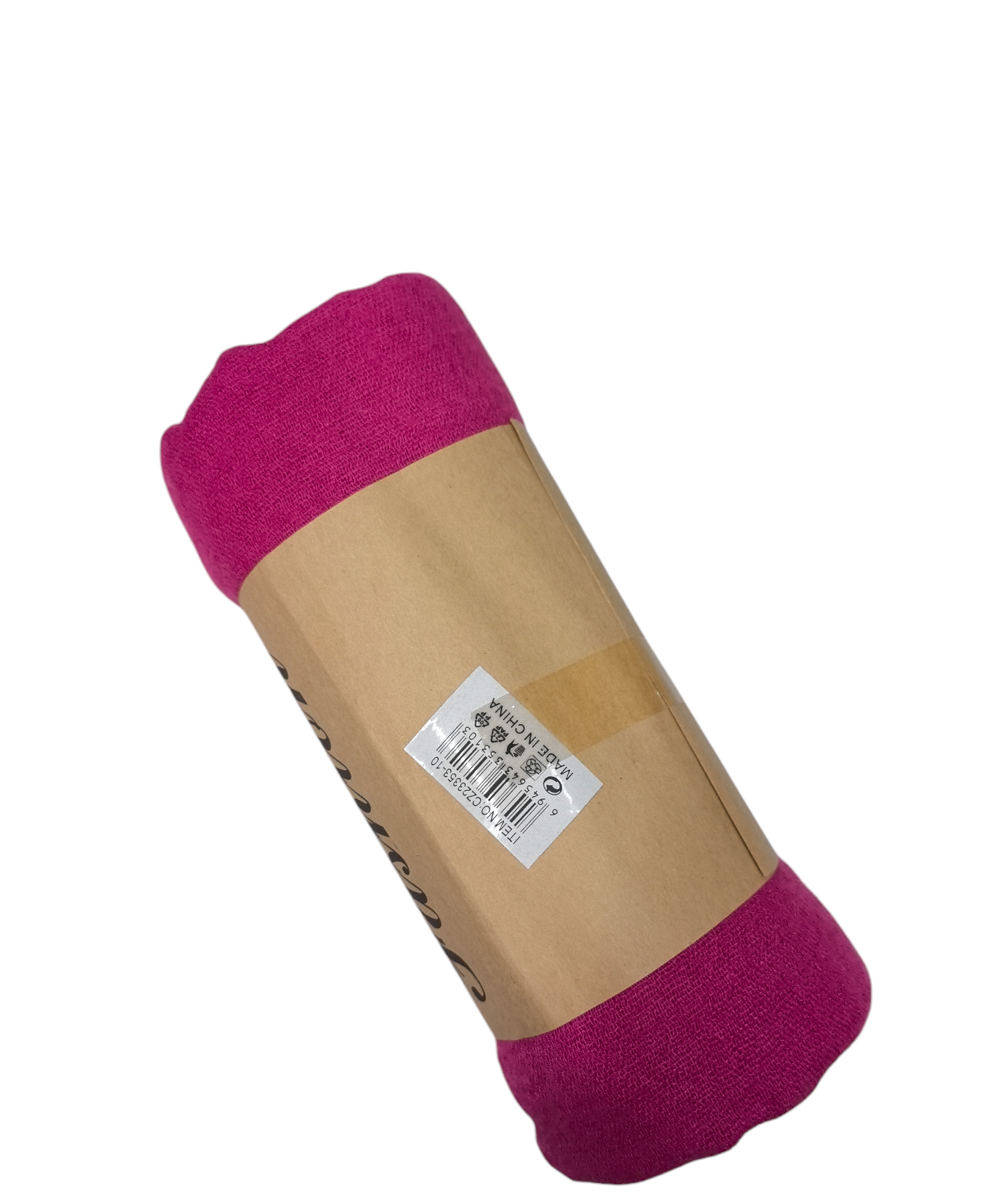 Foulard en coton couleur uni (x12)