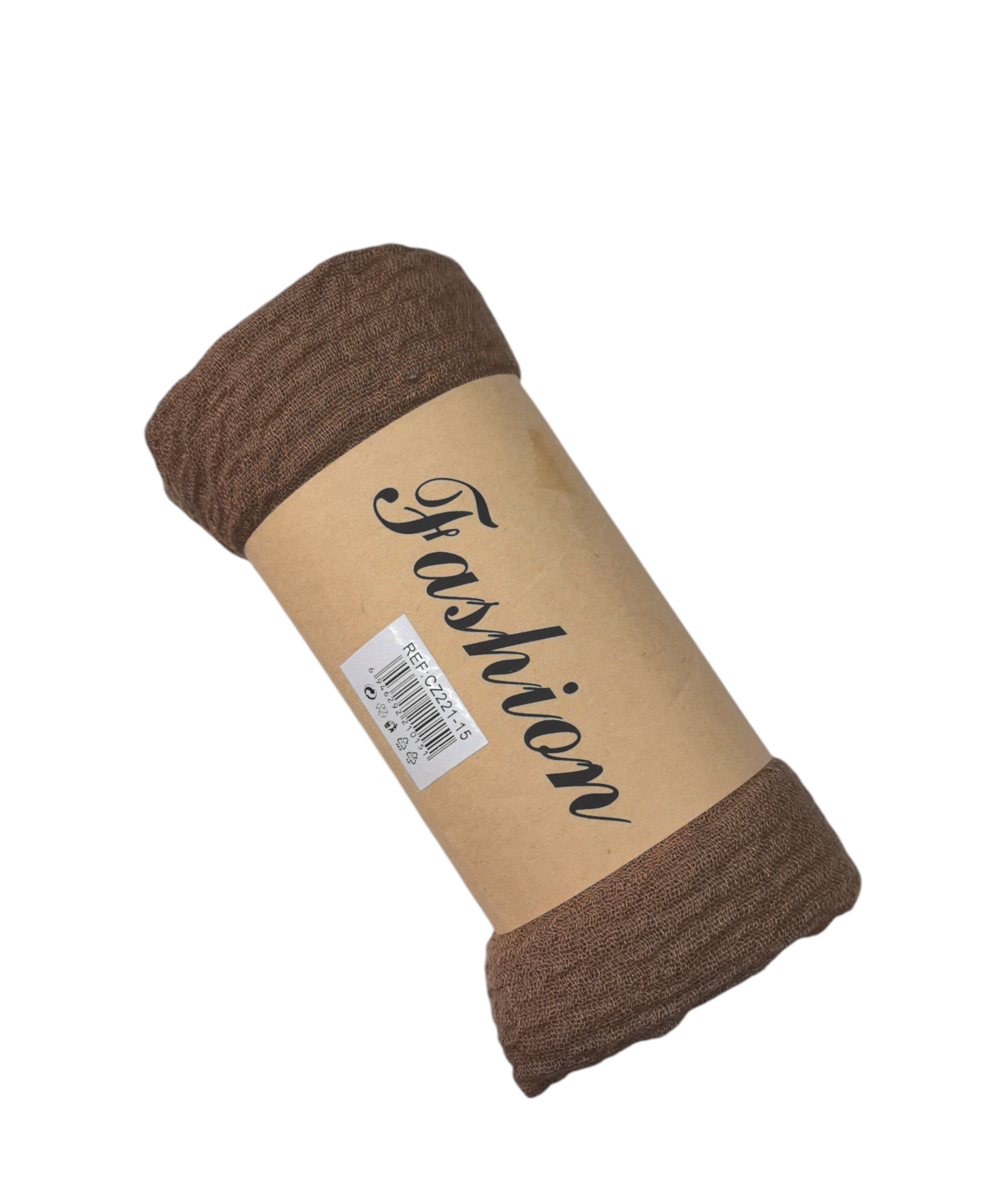 Foulard en coton couleur uni (x12)