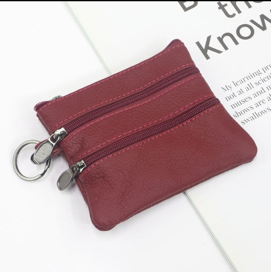 Porte-monnaie en cuir véritable (x12) #149