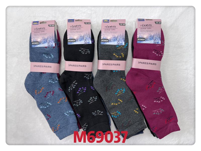 FEMME Chaussettes thermique (x12)