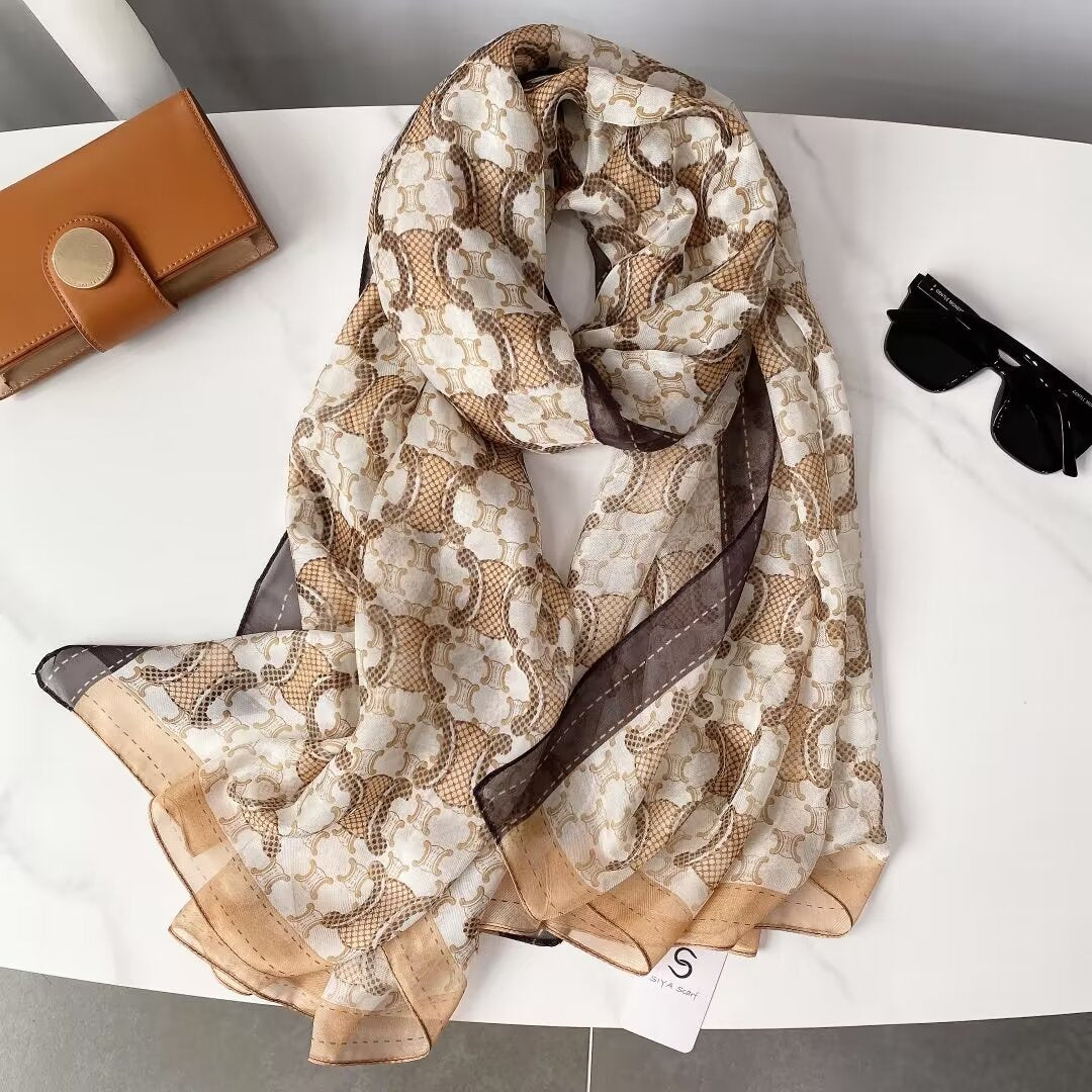 Foulards touche soie(x4)#23