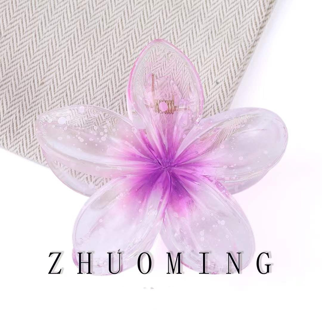 pinces cheveux forme fleur (x12)#5