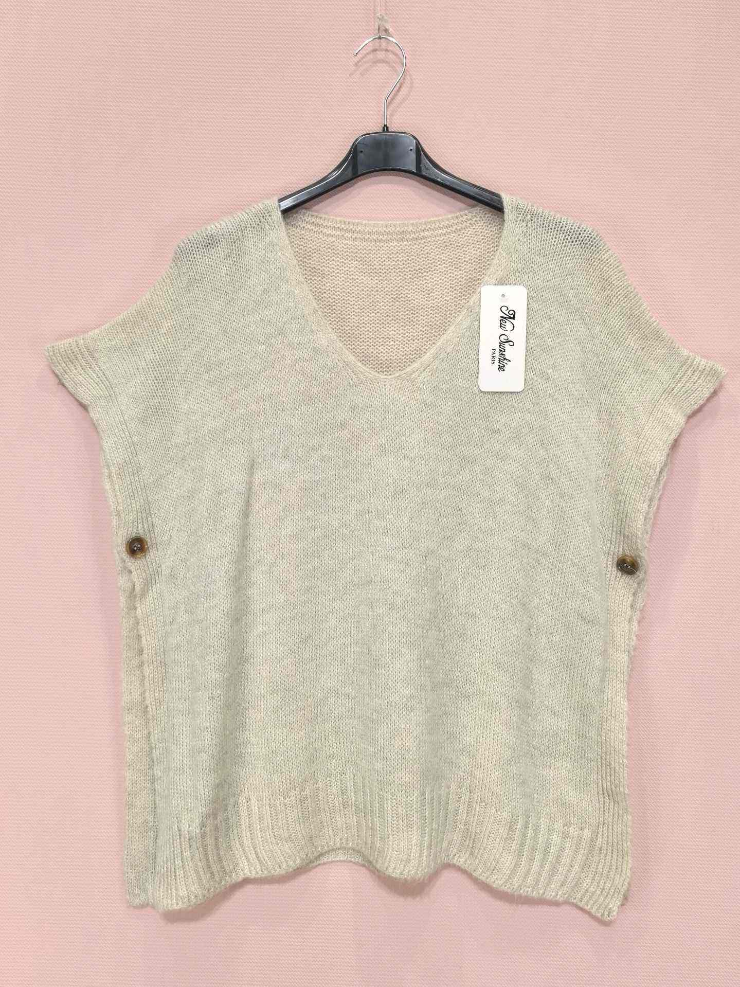 Pull Poncho à Boutons (x9)