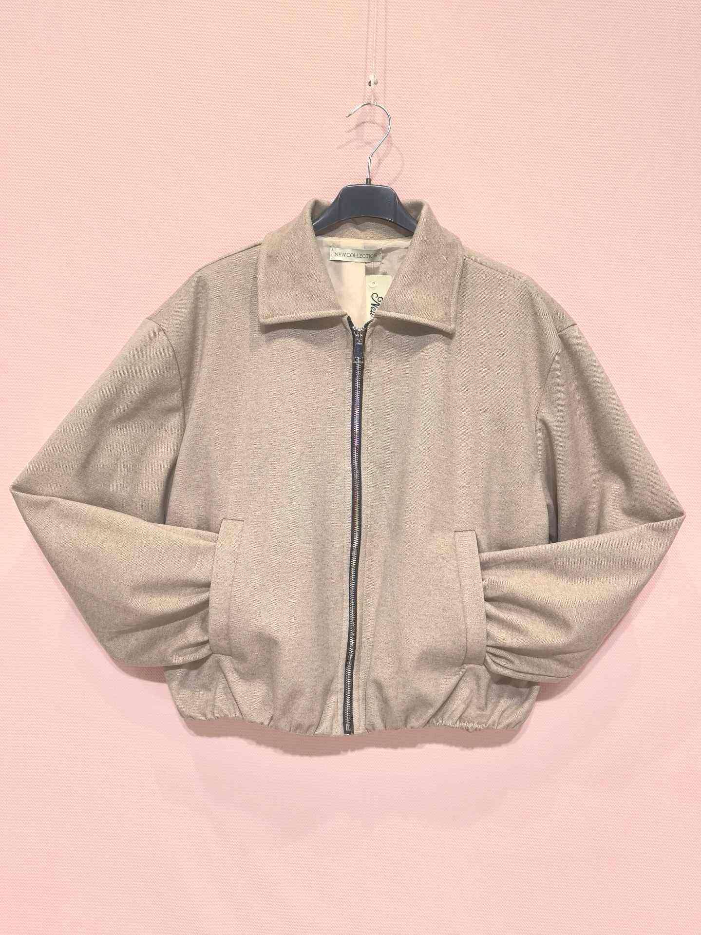 Veste zippée à col chemise (x6)