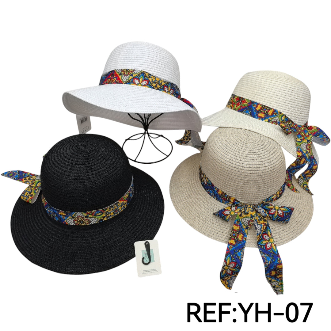 Chapeau paille femme (x12)07