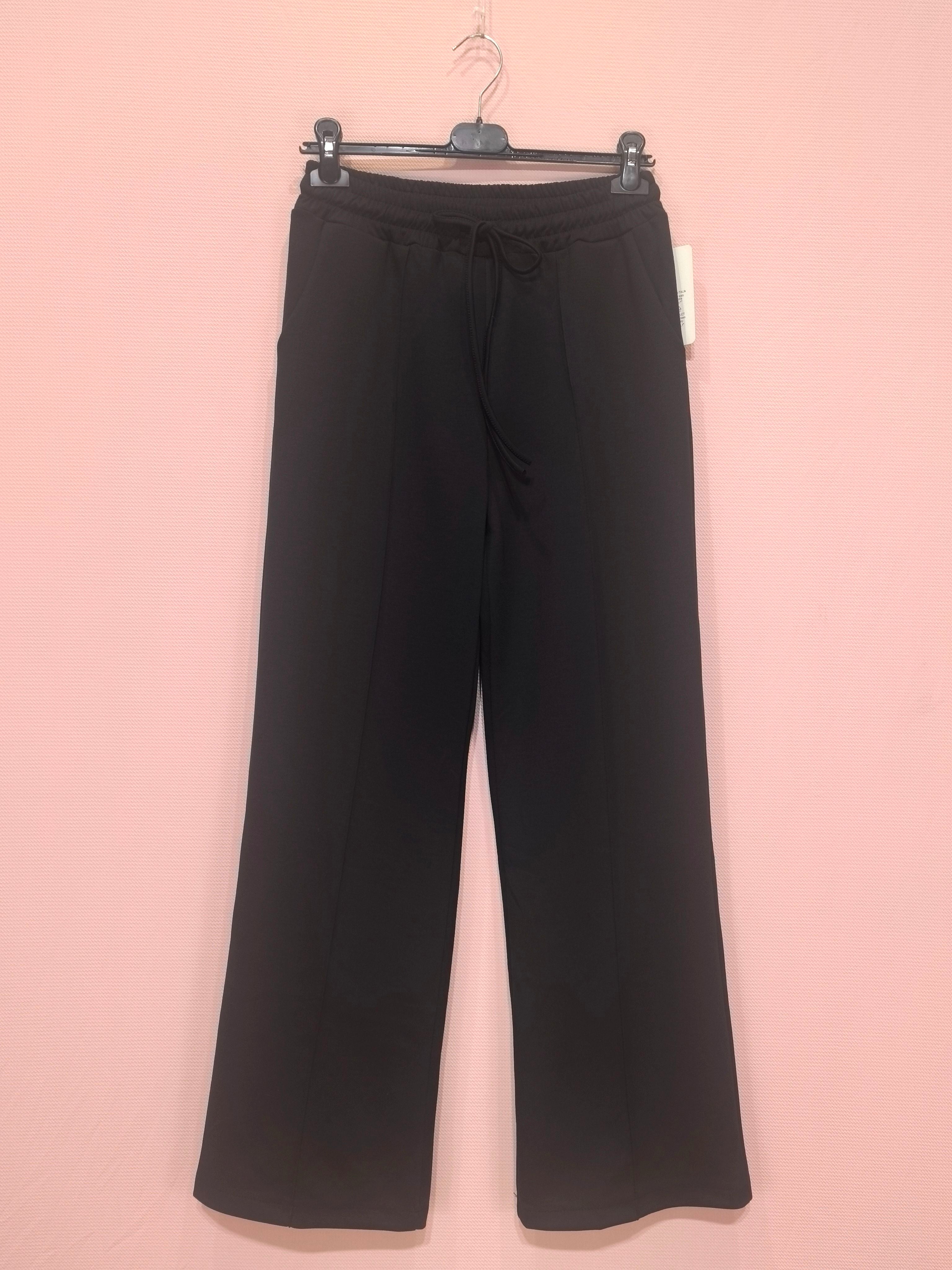 Pantalon large à taille élastique (x6)