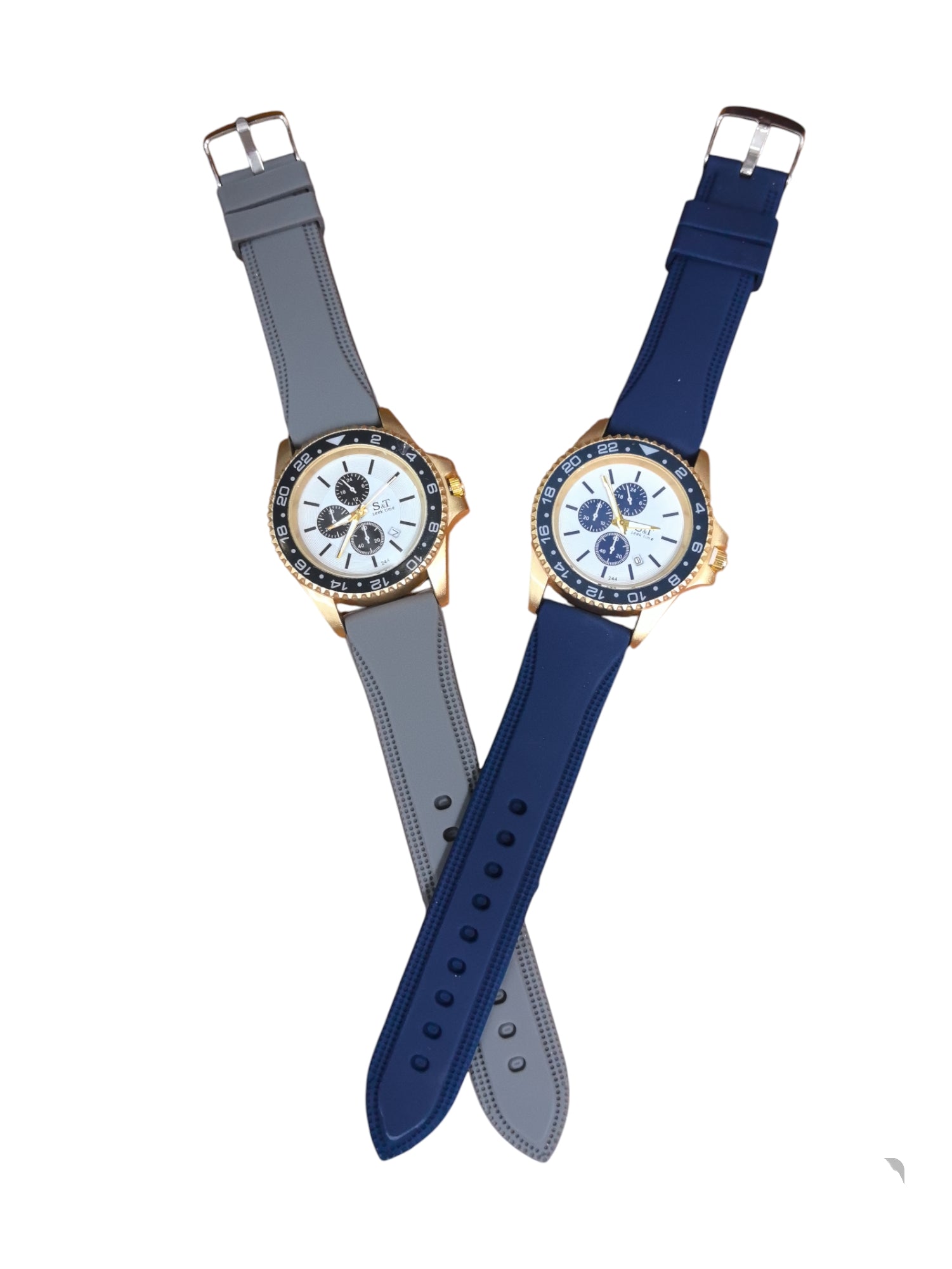 Montre homme avec date (x6)