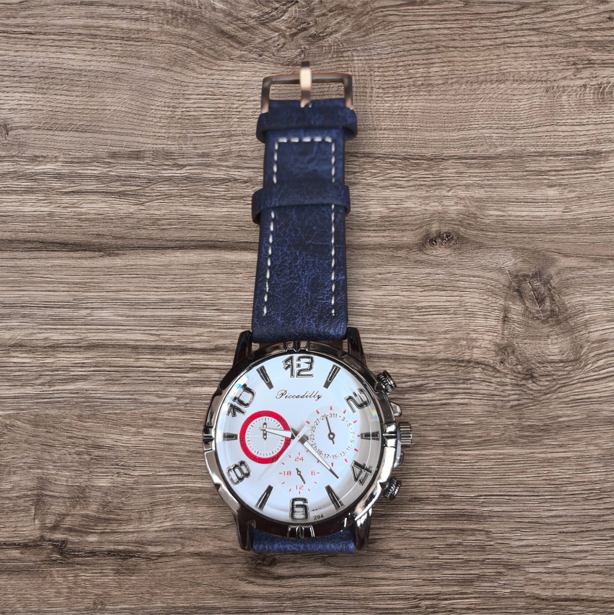 Montre homme similicuir (x6)M225