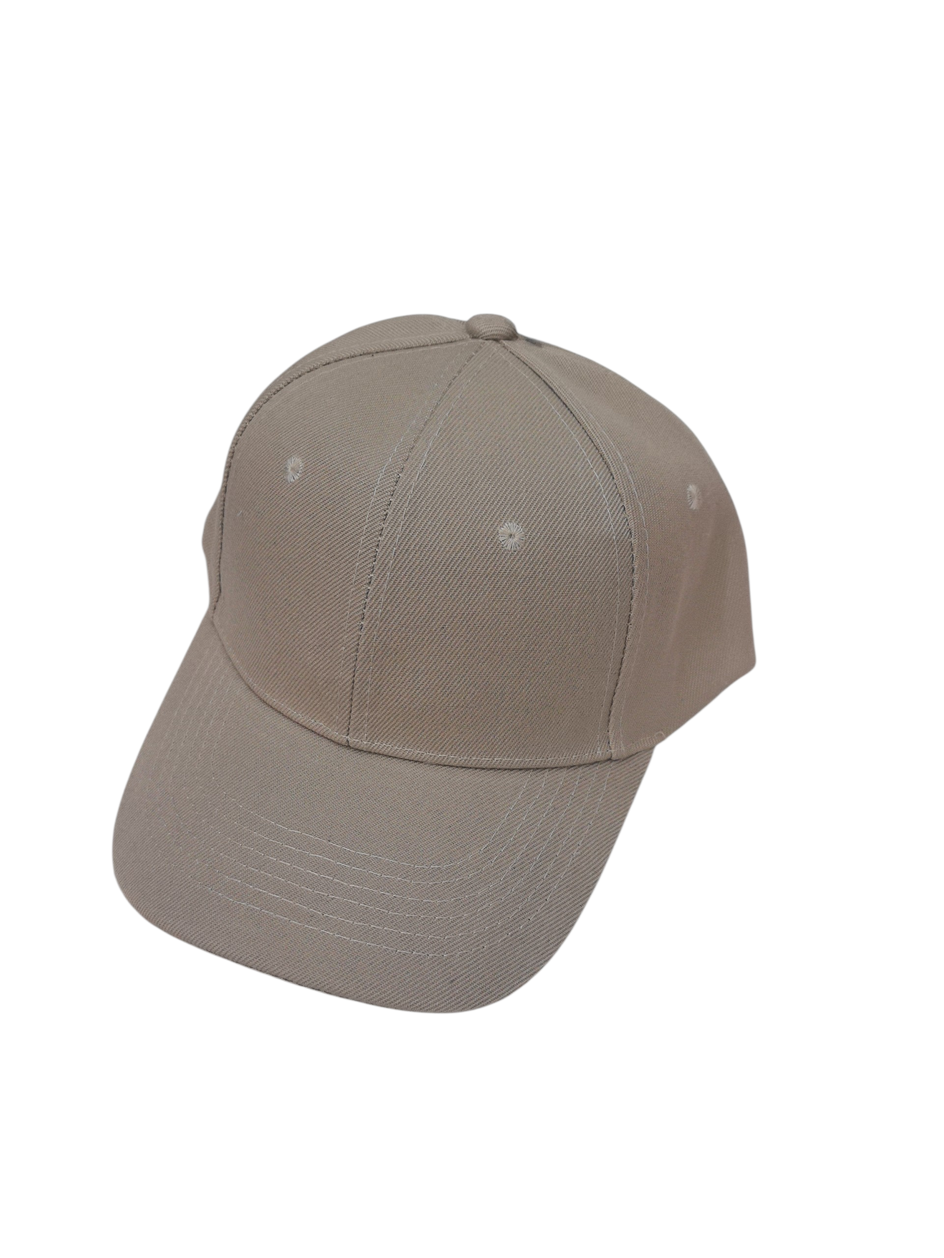 Casquette couleur unie beige (x12)#3