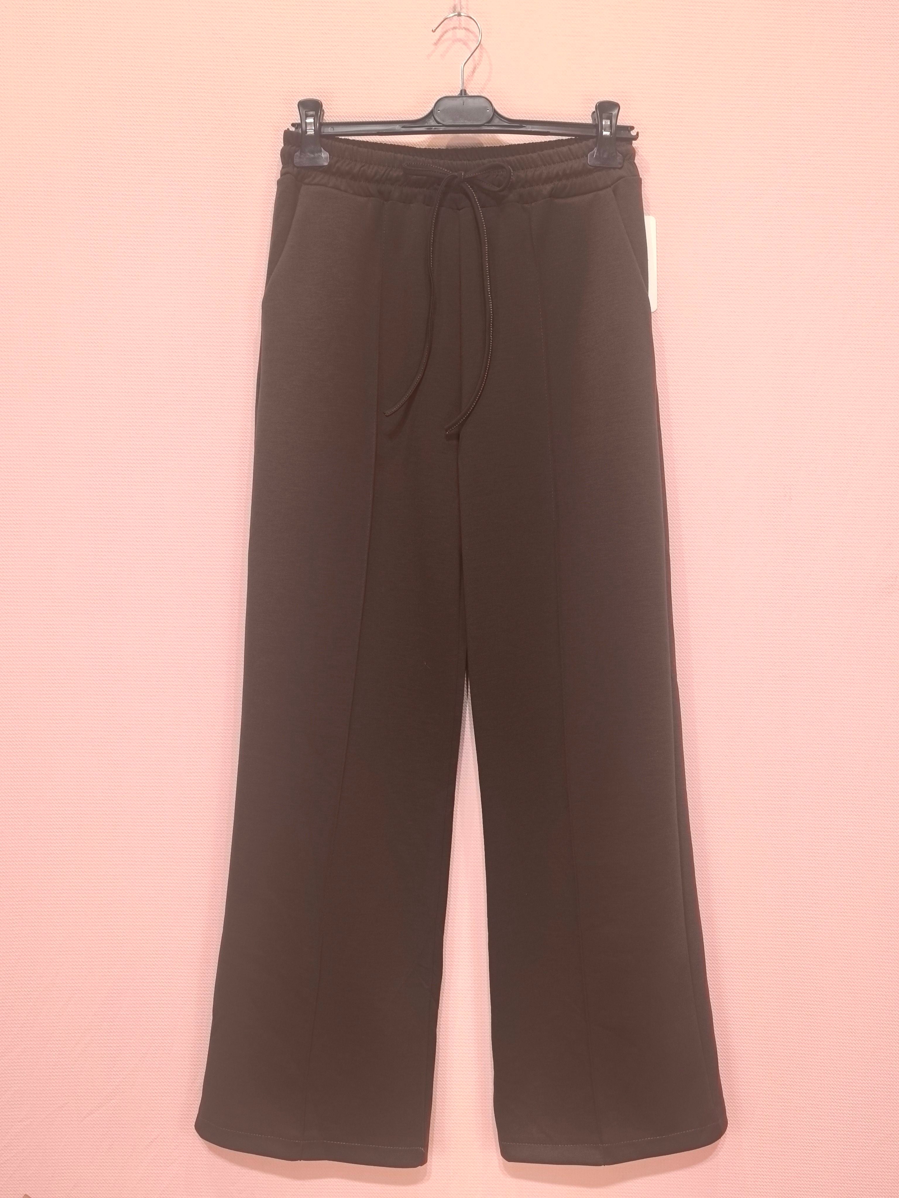 Pantalon large à taille élastique (x6)