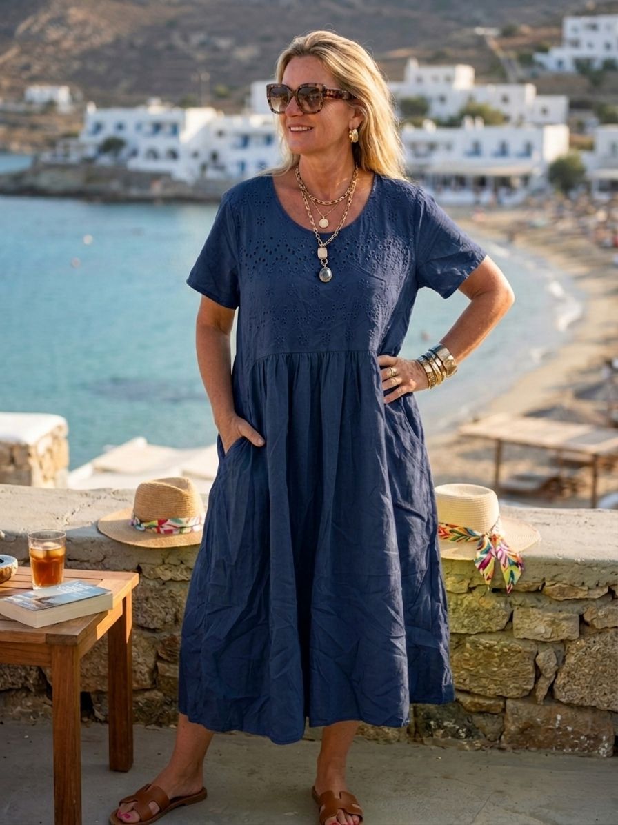 Robe En Coton(x6)
