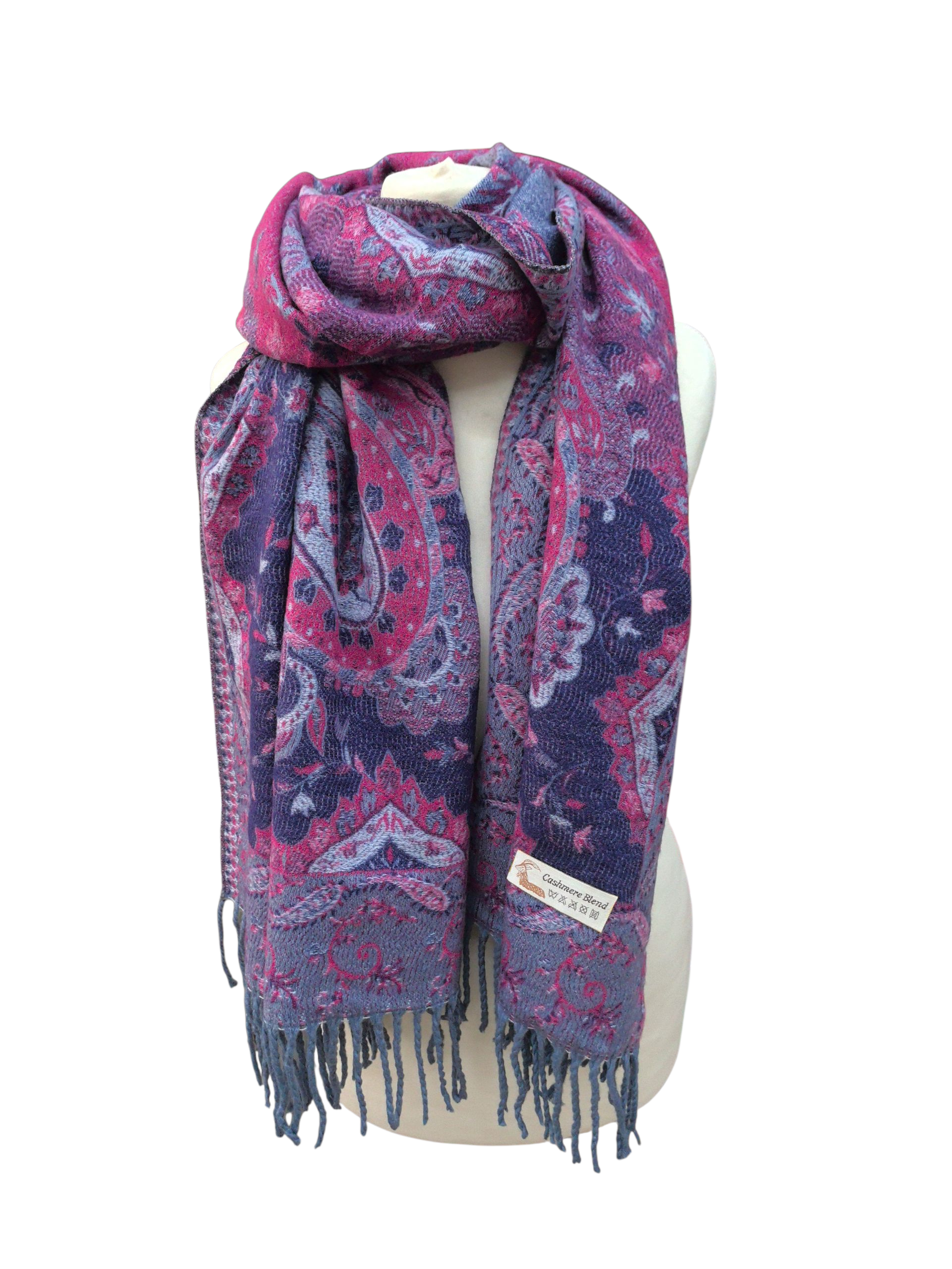 Châle Écharpe   Motif Paisley(x8) #34-3