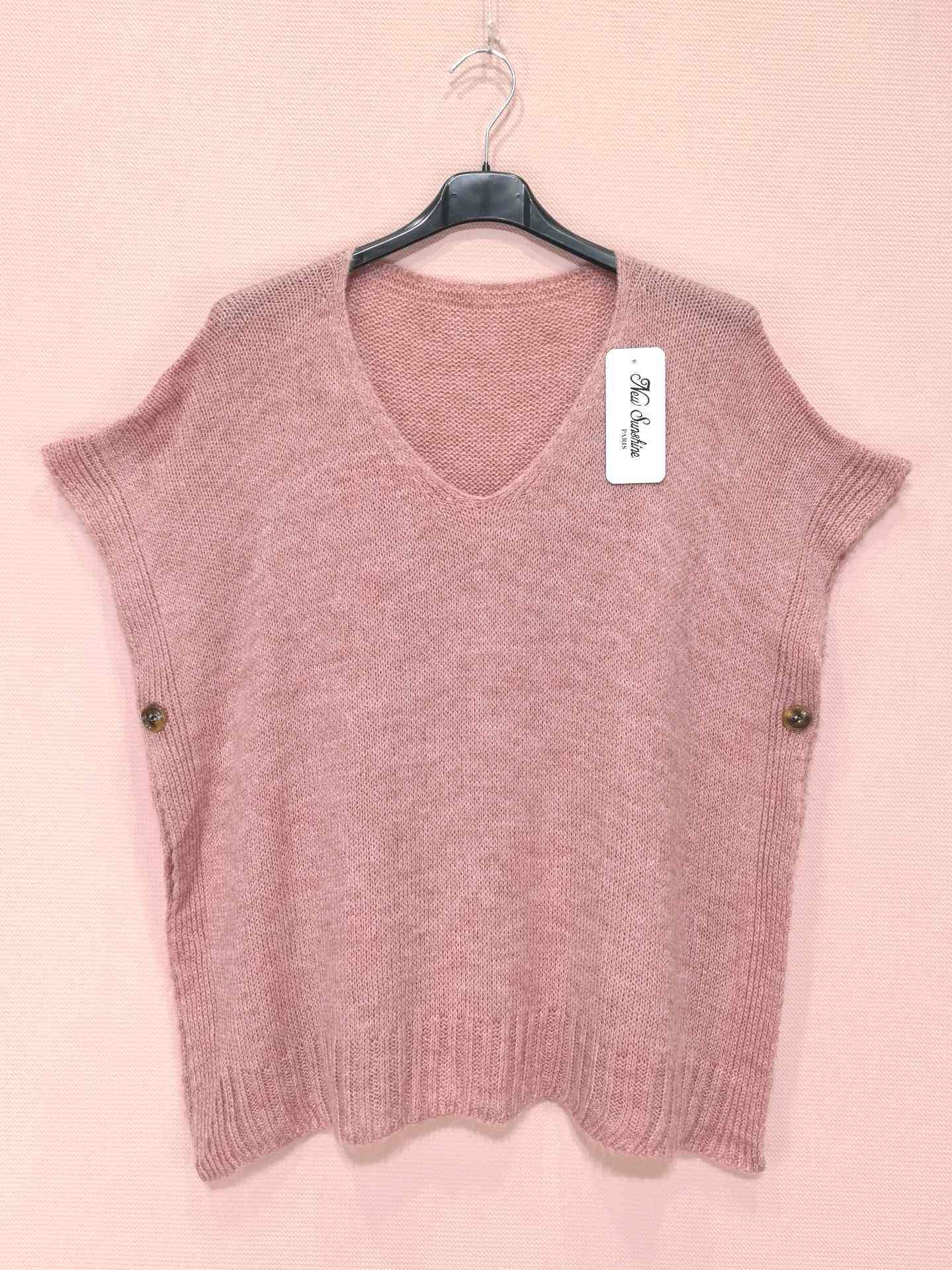 Pull Poncho à Boutons (x9)