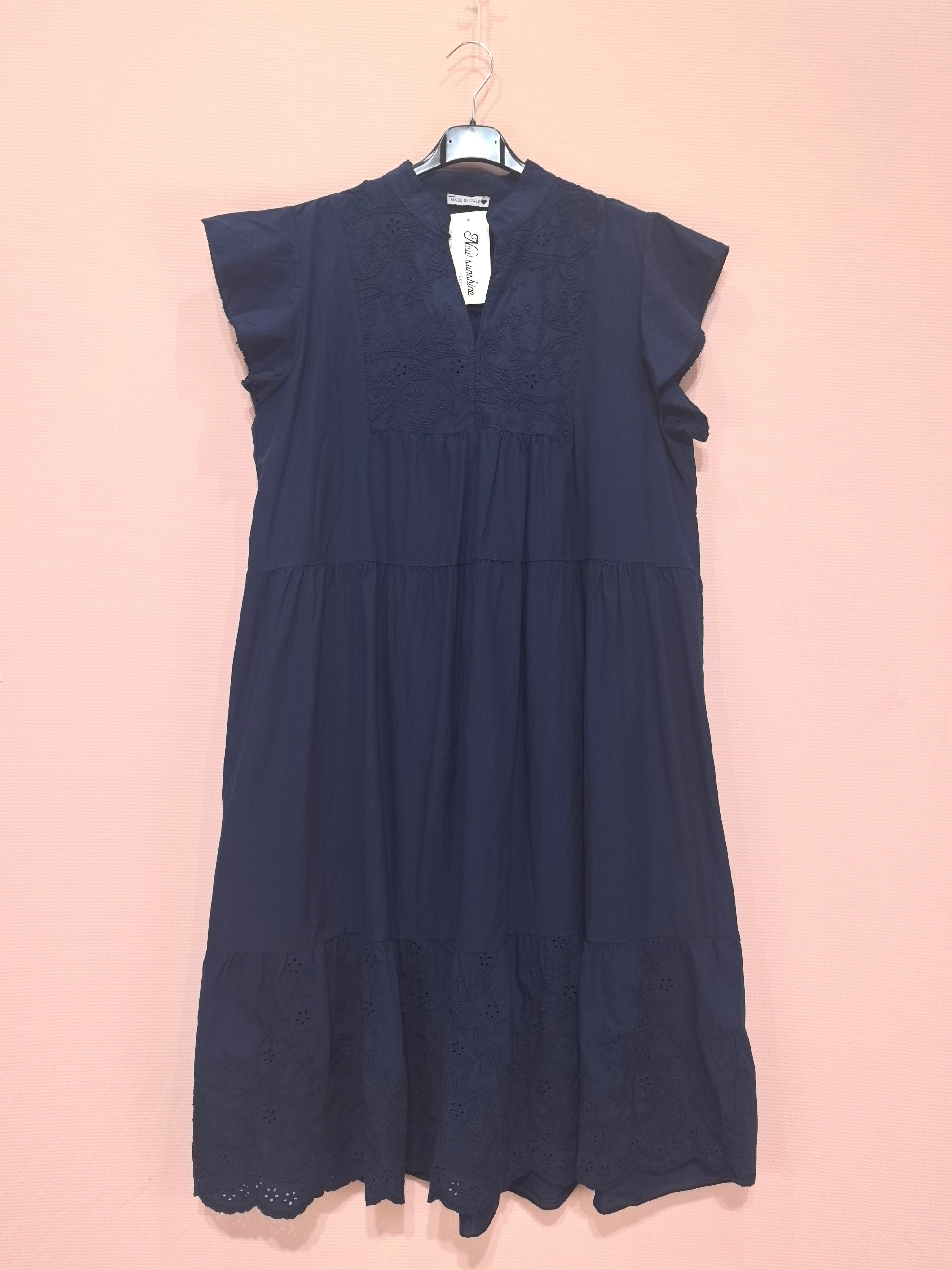 Robe Brodée En Coton (X6)