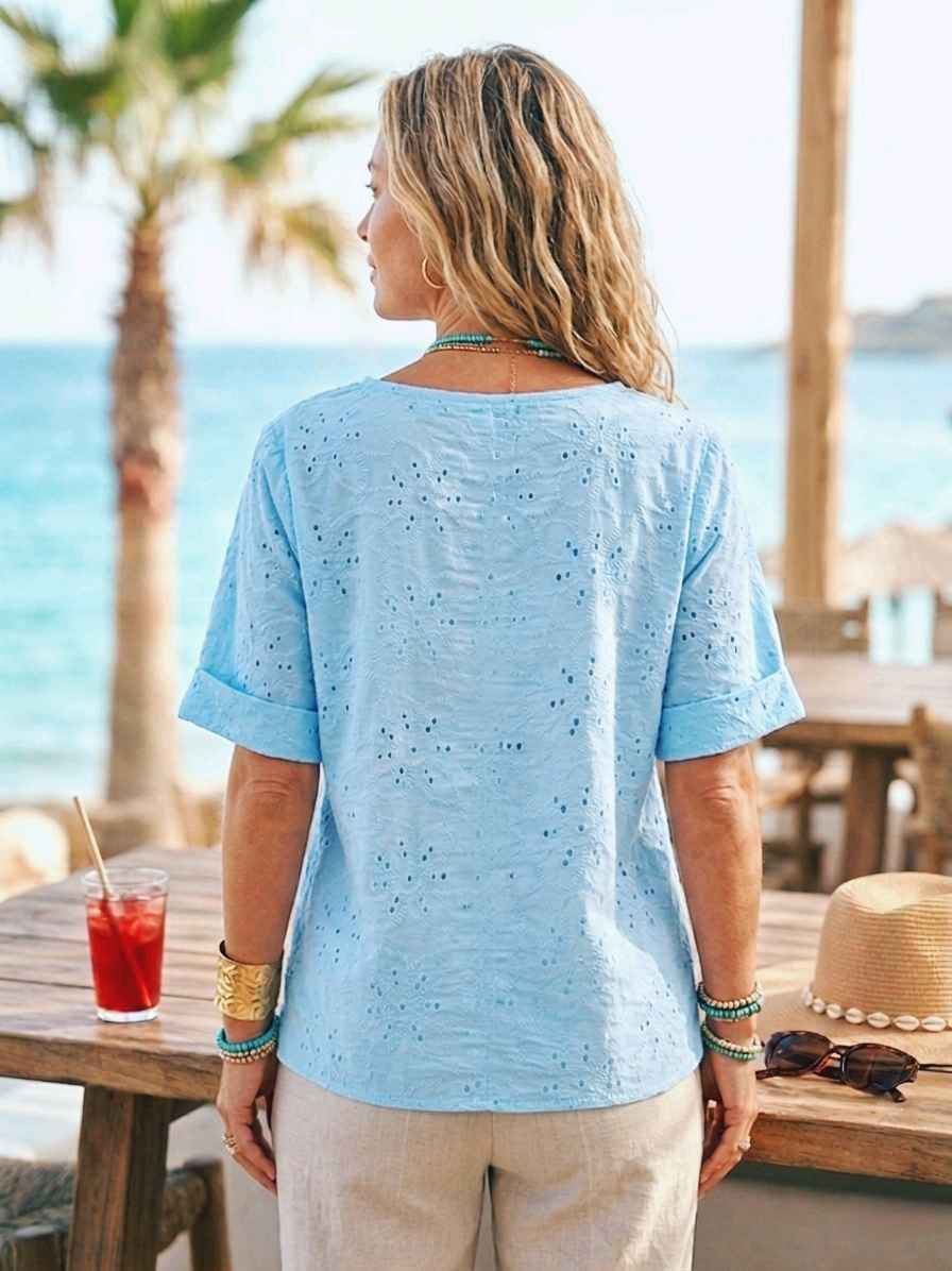 Chemisier en broderie anglaise(x8)