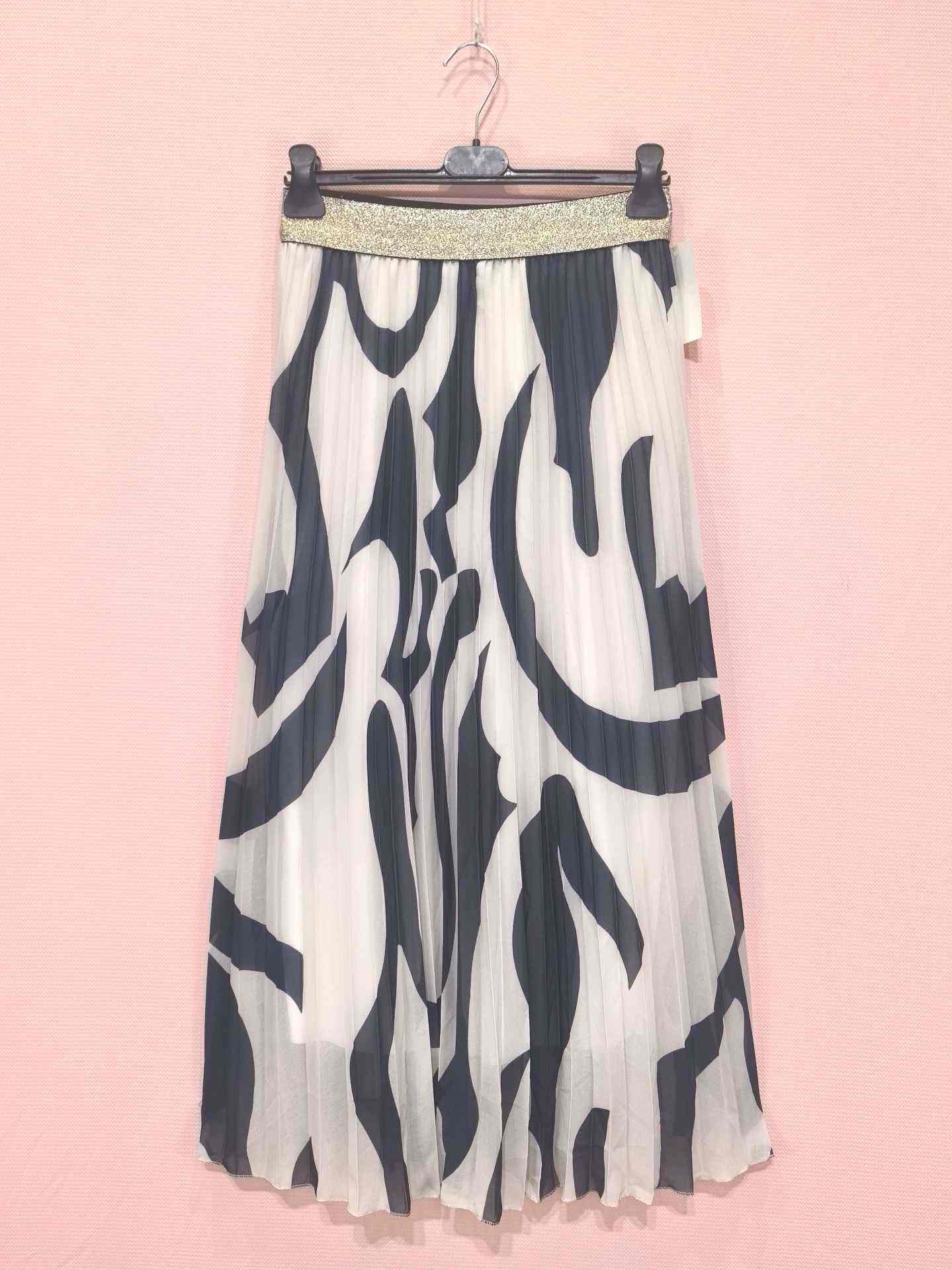 Jupe plissée imprimée (x6)