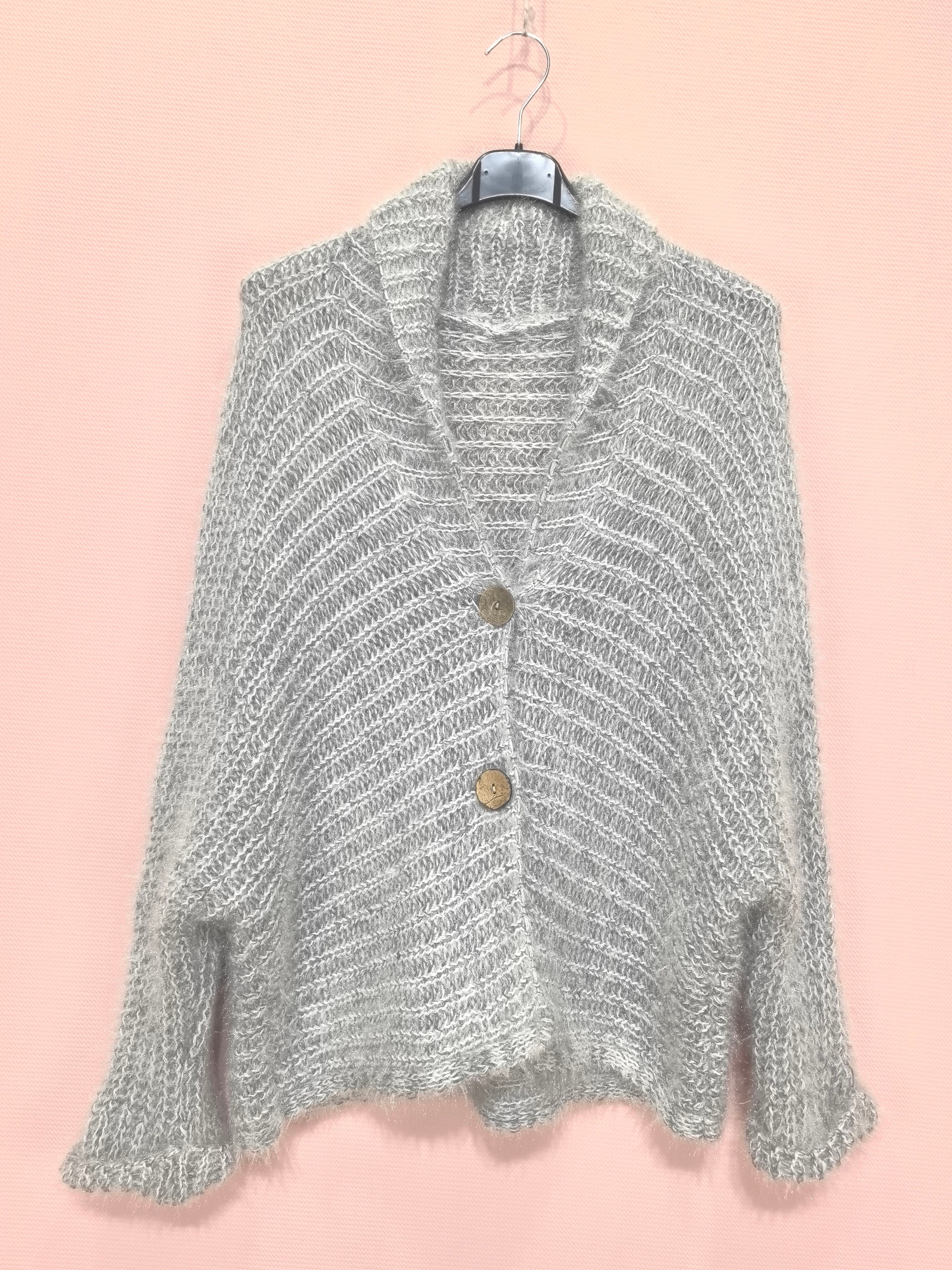 Gilet en maille duveteuse(x6)