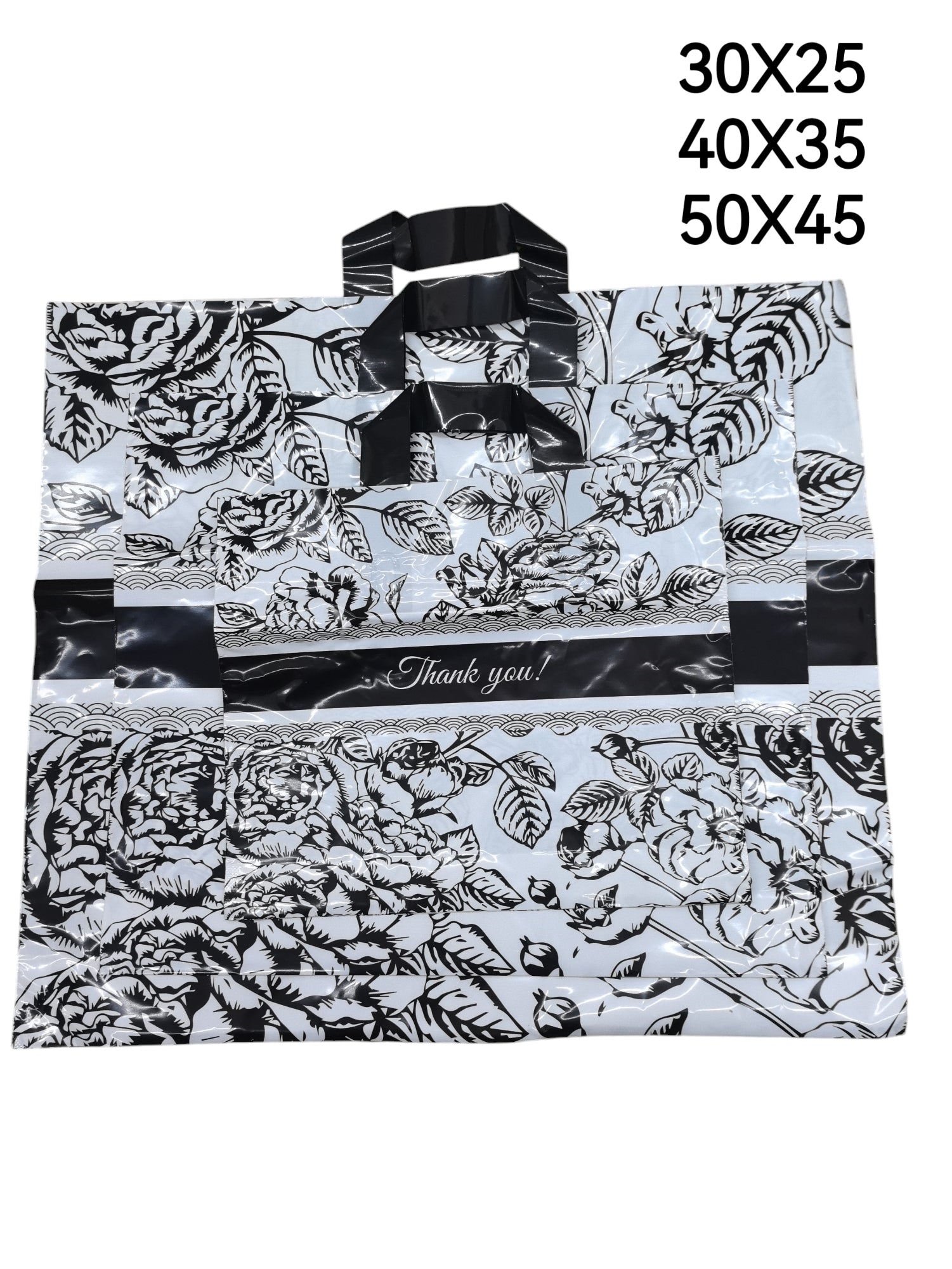 Sacs plastiques motif 3 tailles au choix (2x50)