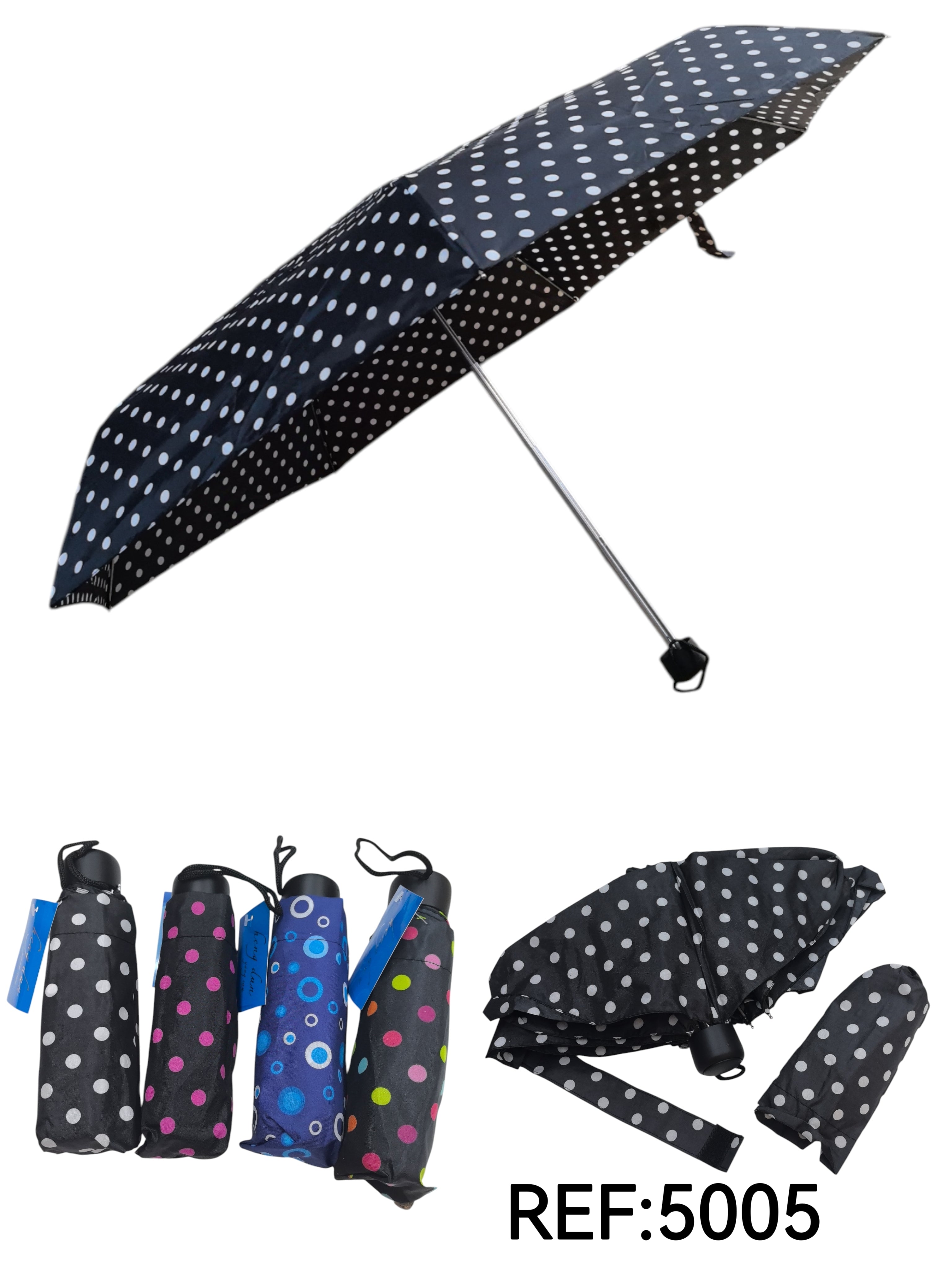 Mini Parapluie motif Pointes (x12)