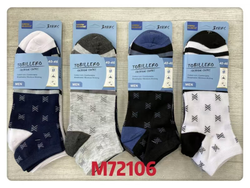 Chaussettes Homme Courtes (x24)