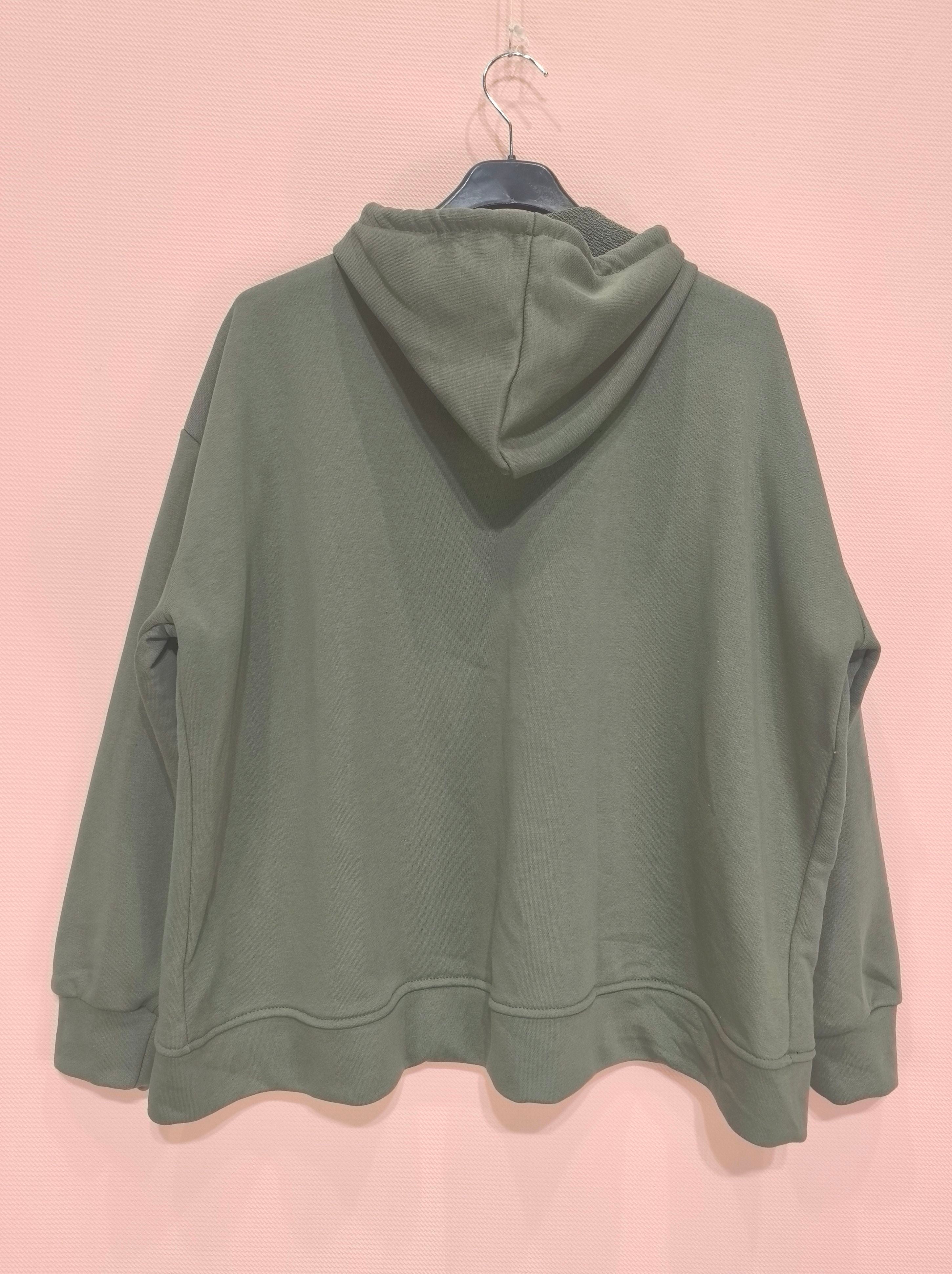 Sweat à capuche – Motif léopard « AMOUR » (x6)