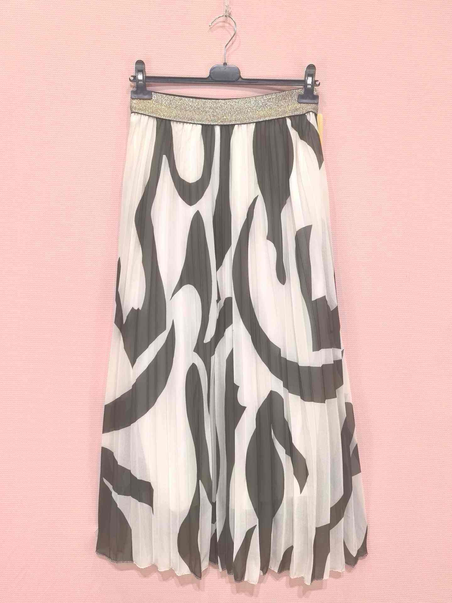 Jupe plissée imprimée (x6)