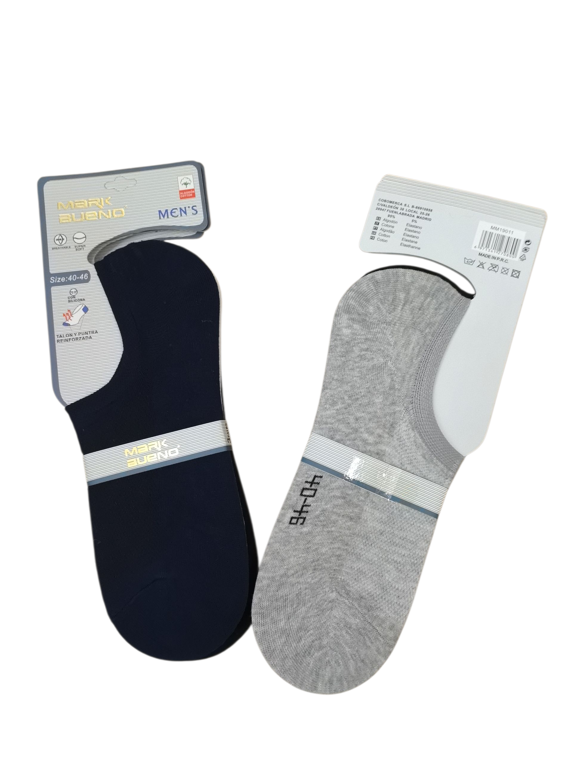 HOMME Chaussettes socquettes coton (x24)