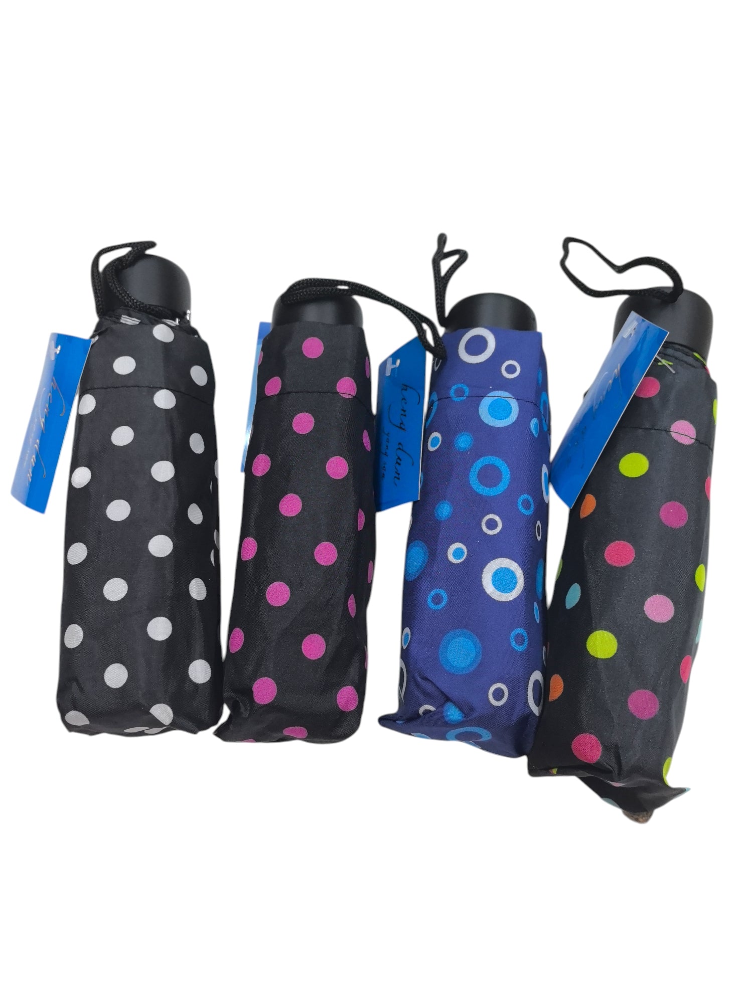 Mini Parapluie motif Pointes (x12)