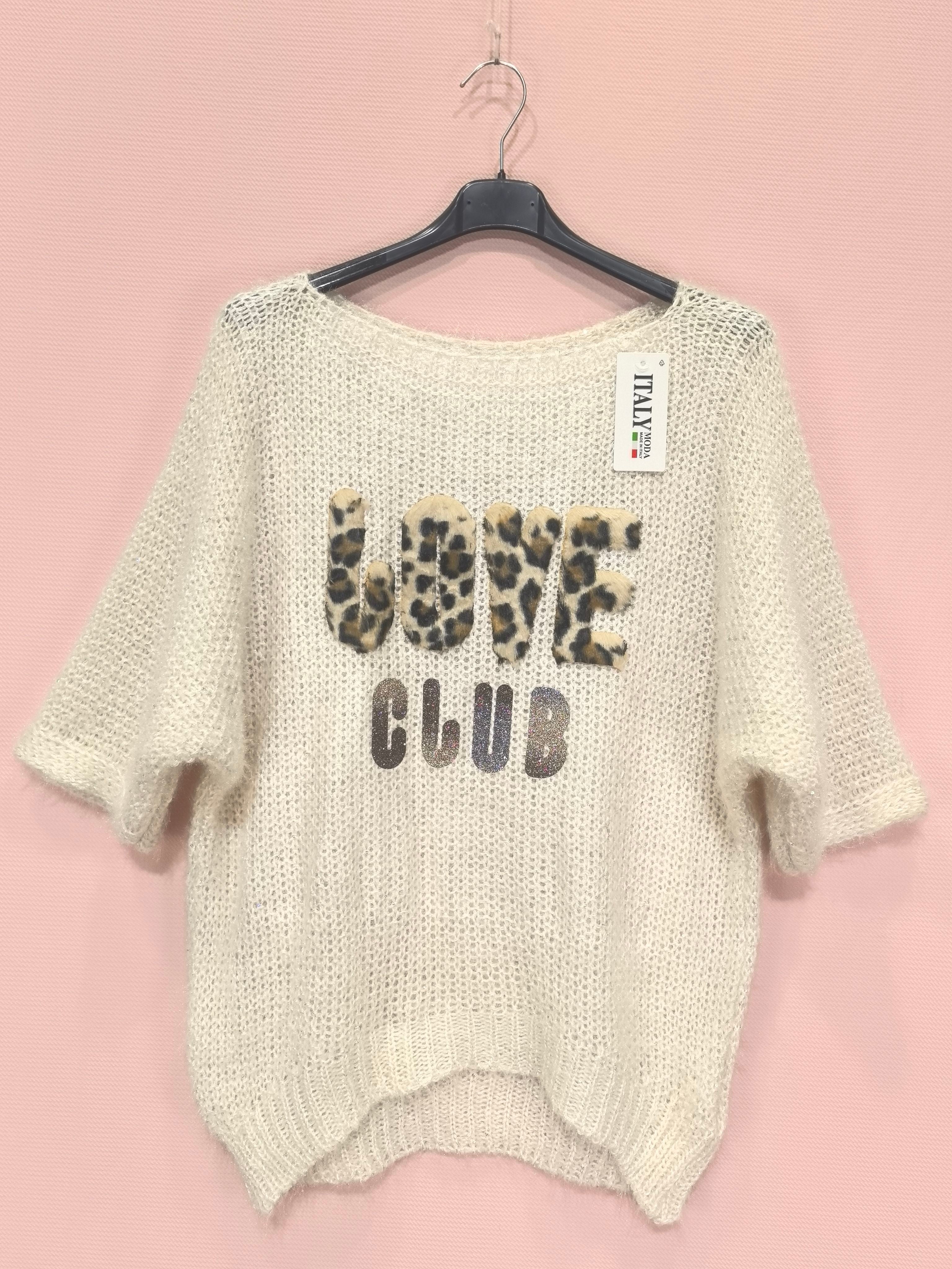 Pull Over Size Love Club (x6)