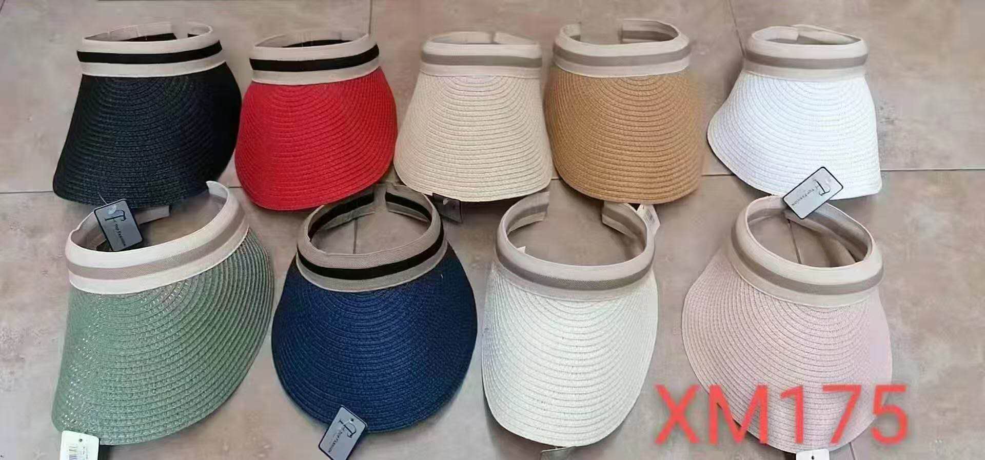 Chapeau visière été (x12)