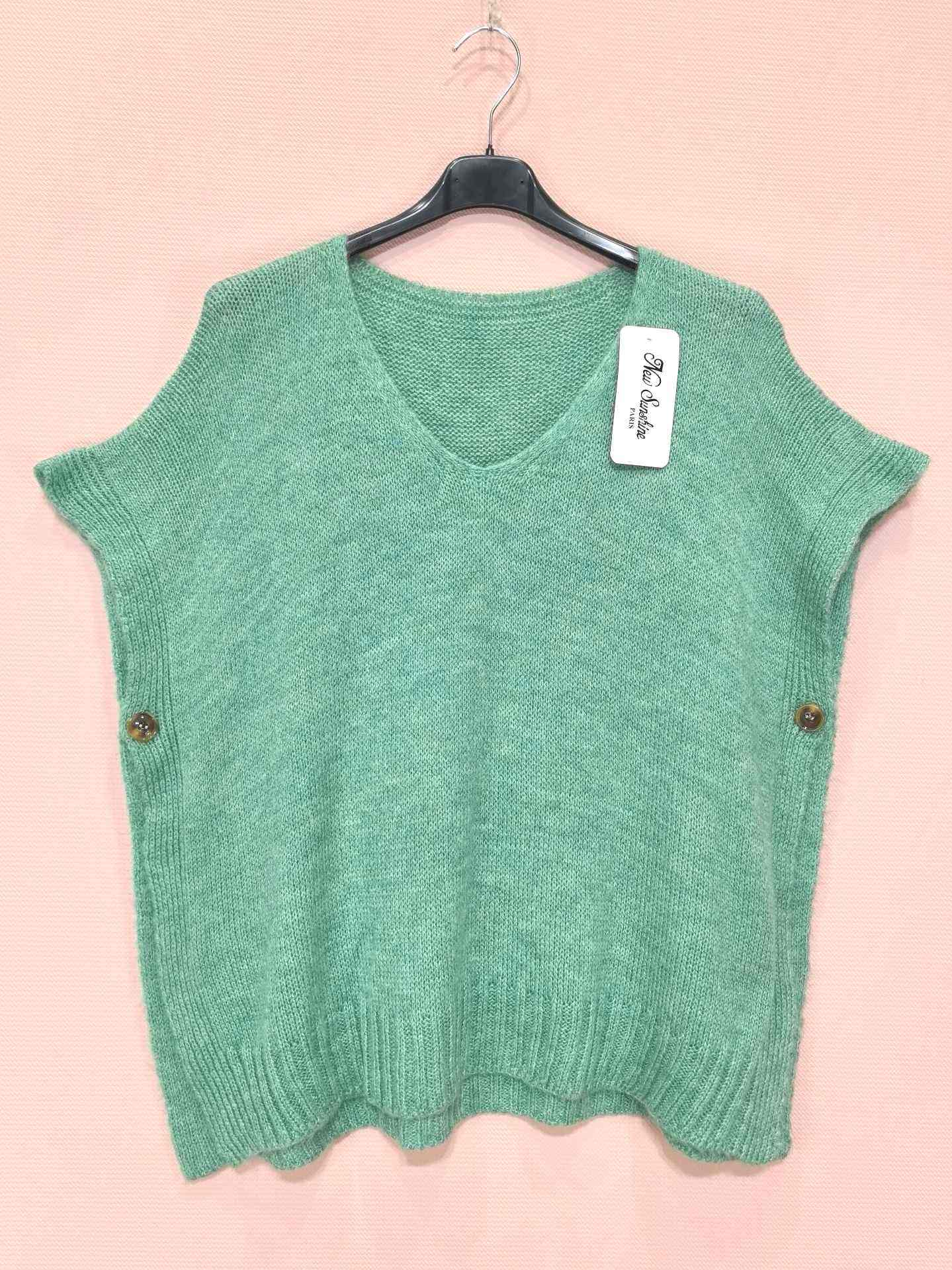 Pull Poncho à Boutons (x9)