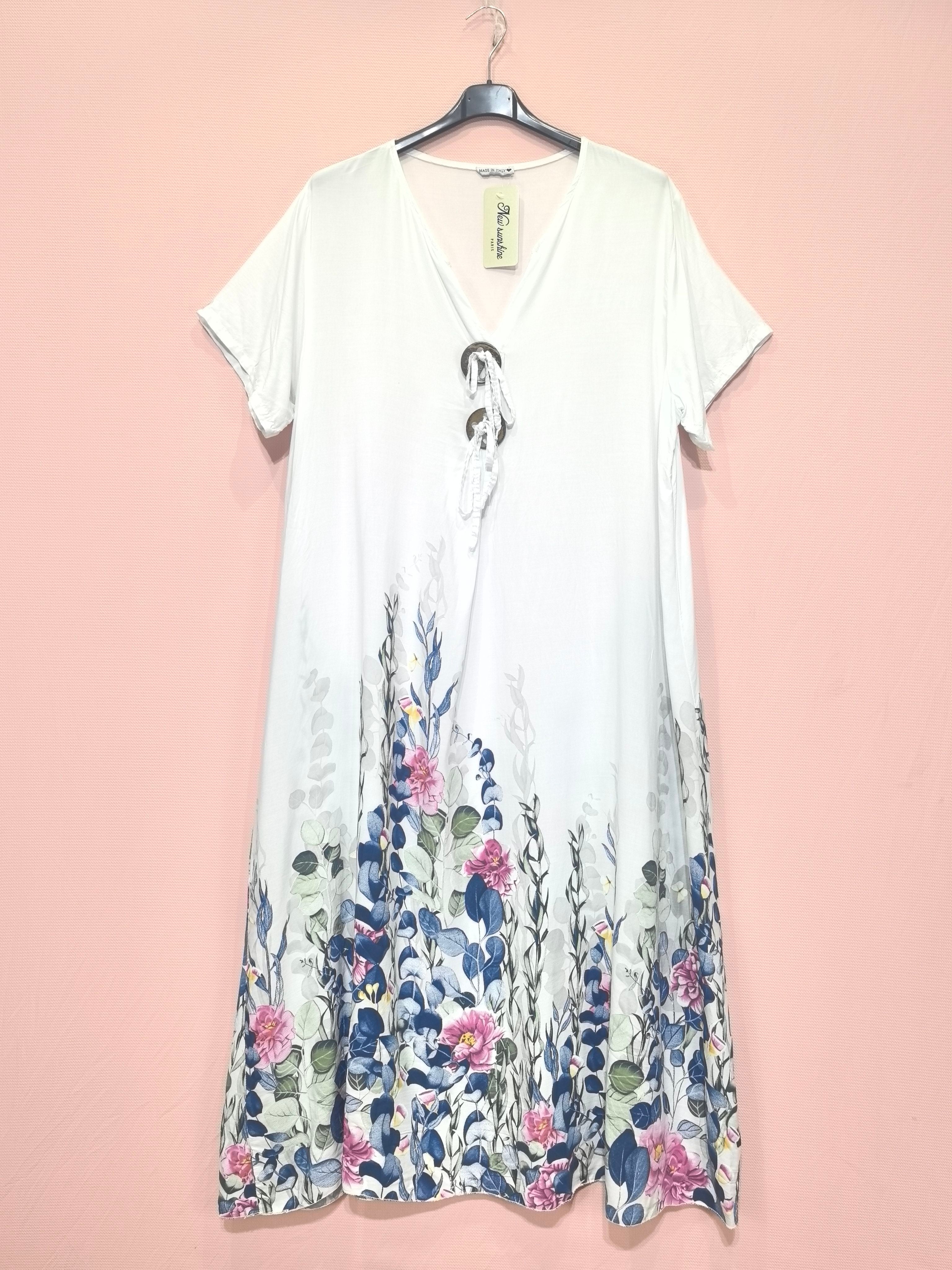 Robe longue florale (x6)