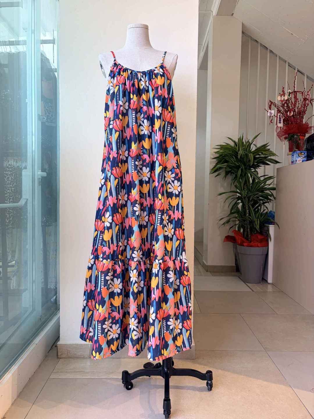 Robe Longue À Bretelles (x6)