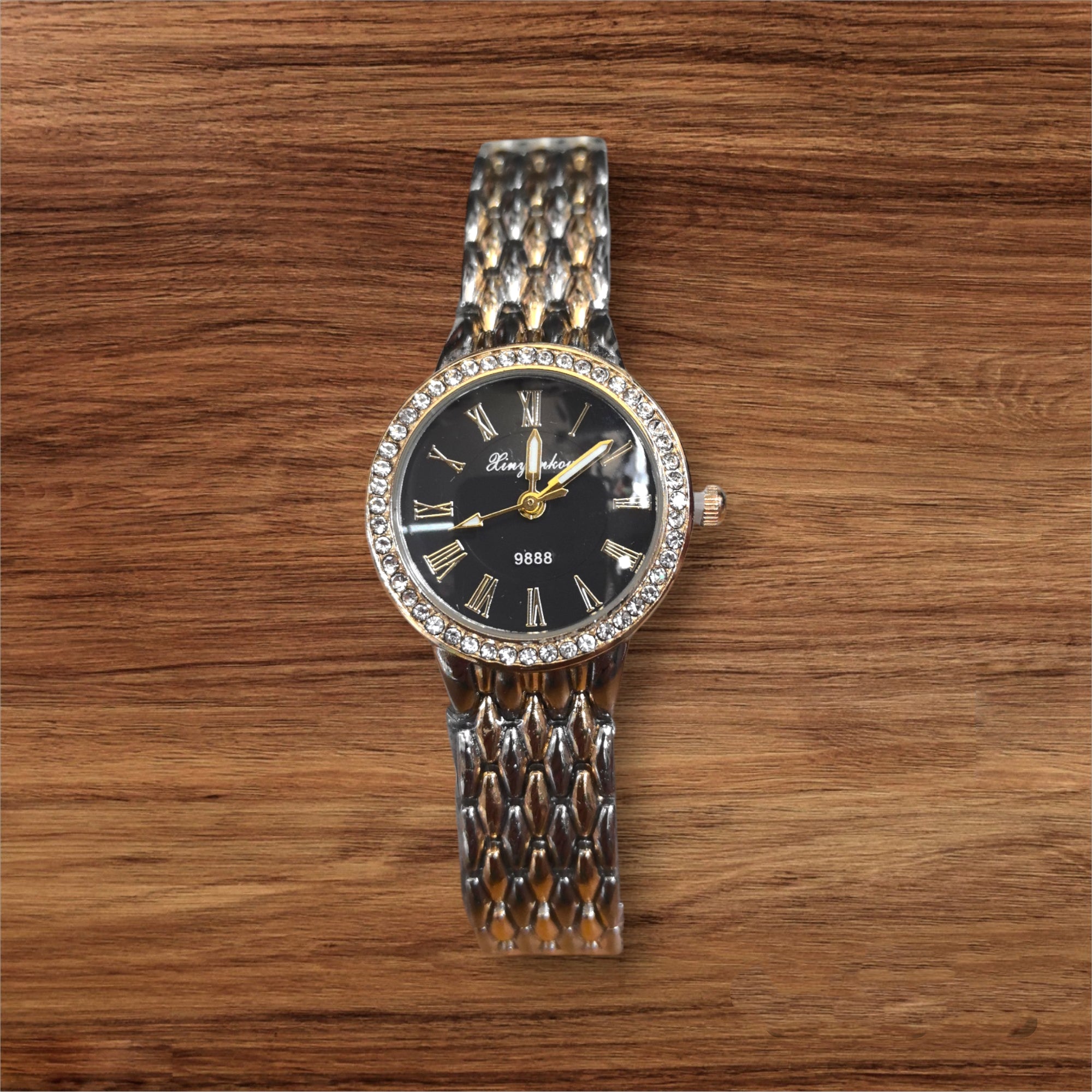 Montres femme bracelets métal 9888A (x5)