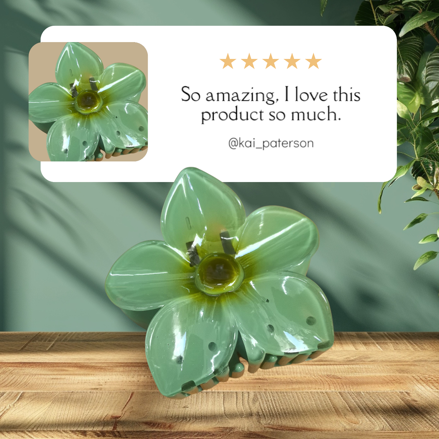 pinces cheveux forme fleur (x12)#8