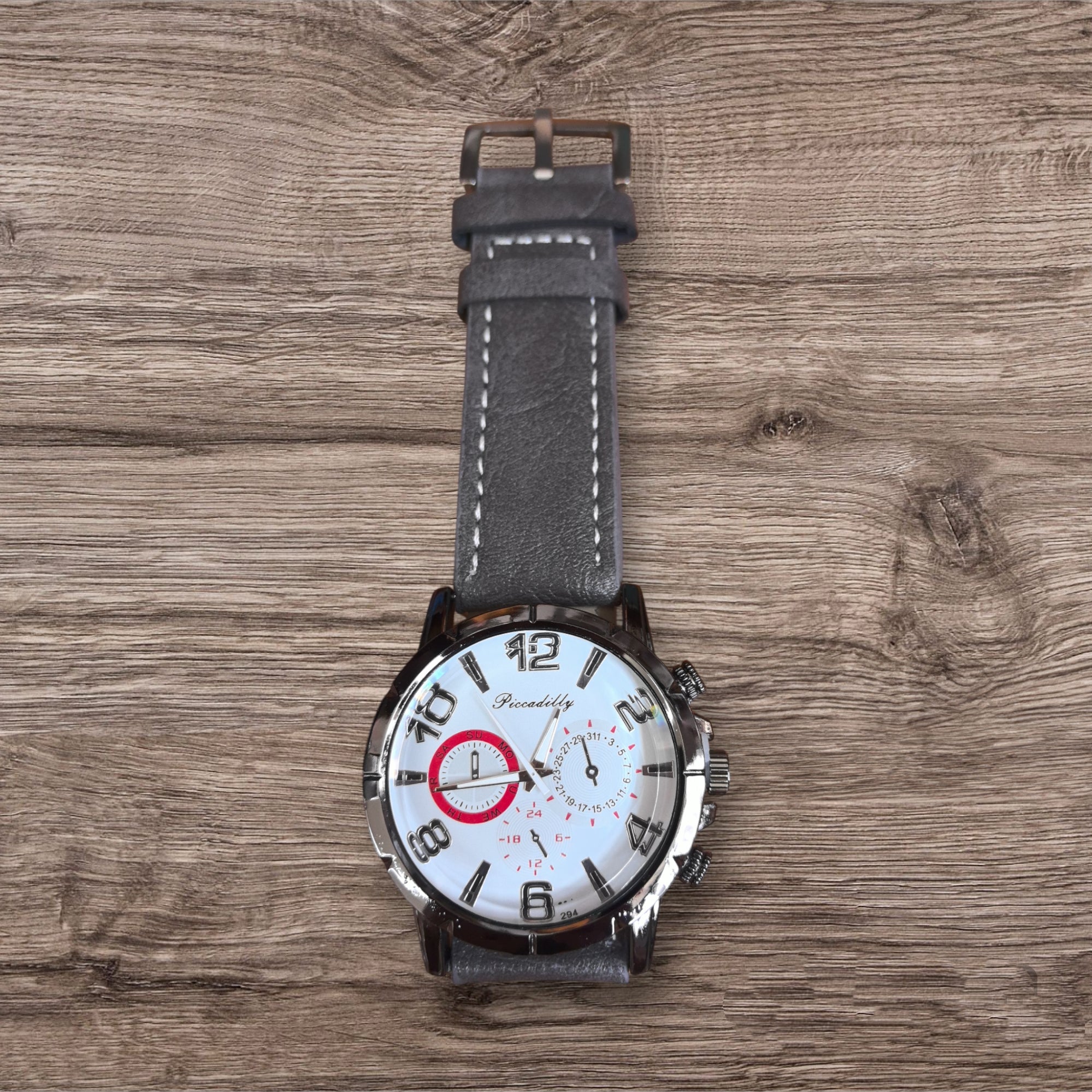 Montre homme similicuir (x6)M225