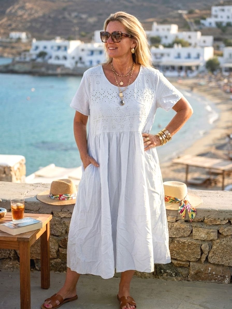 Robe En Coton(x6)