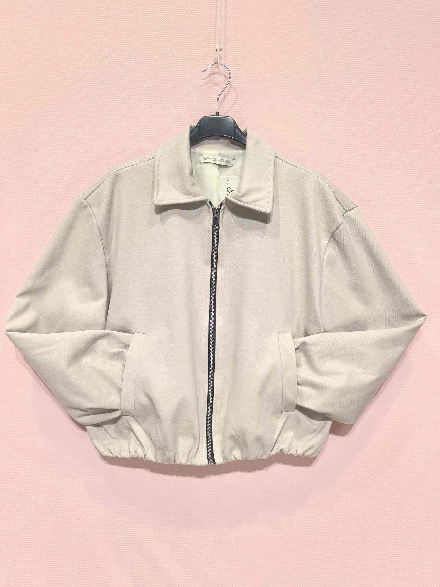 Veste zippée à col chemise (x6)