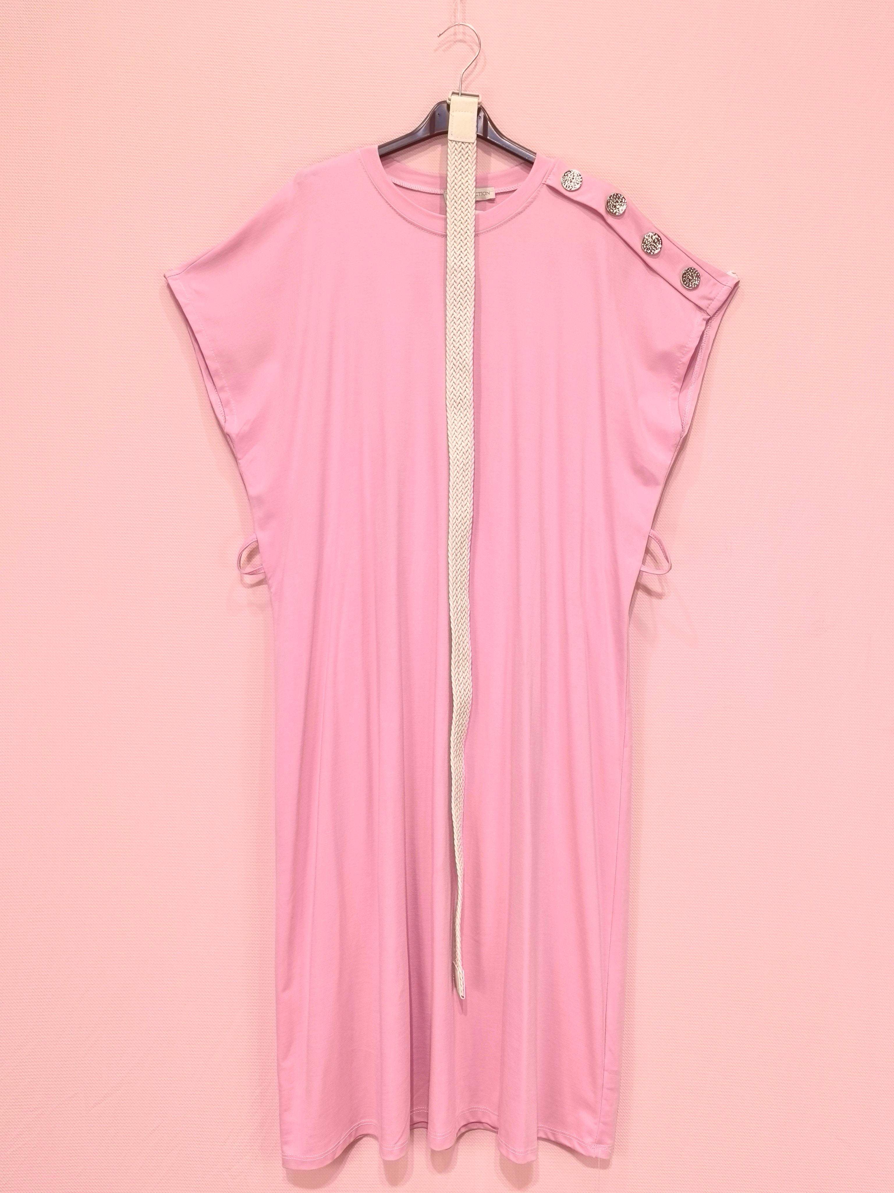 Robe Longue Avec Ceinture (x8)