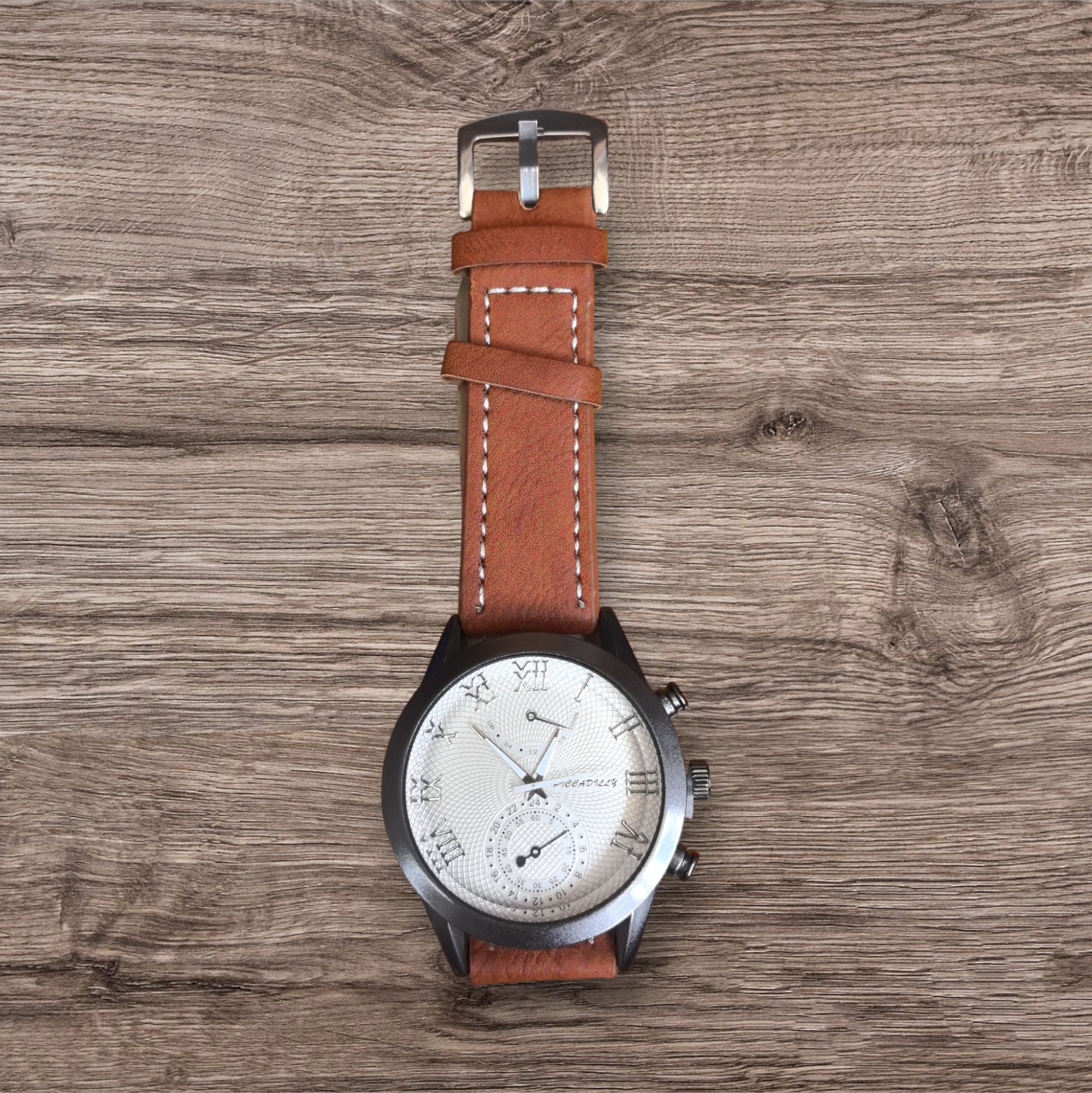 Montre homme similicuir (x6)M221