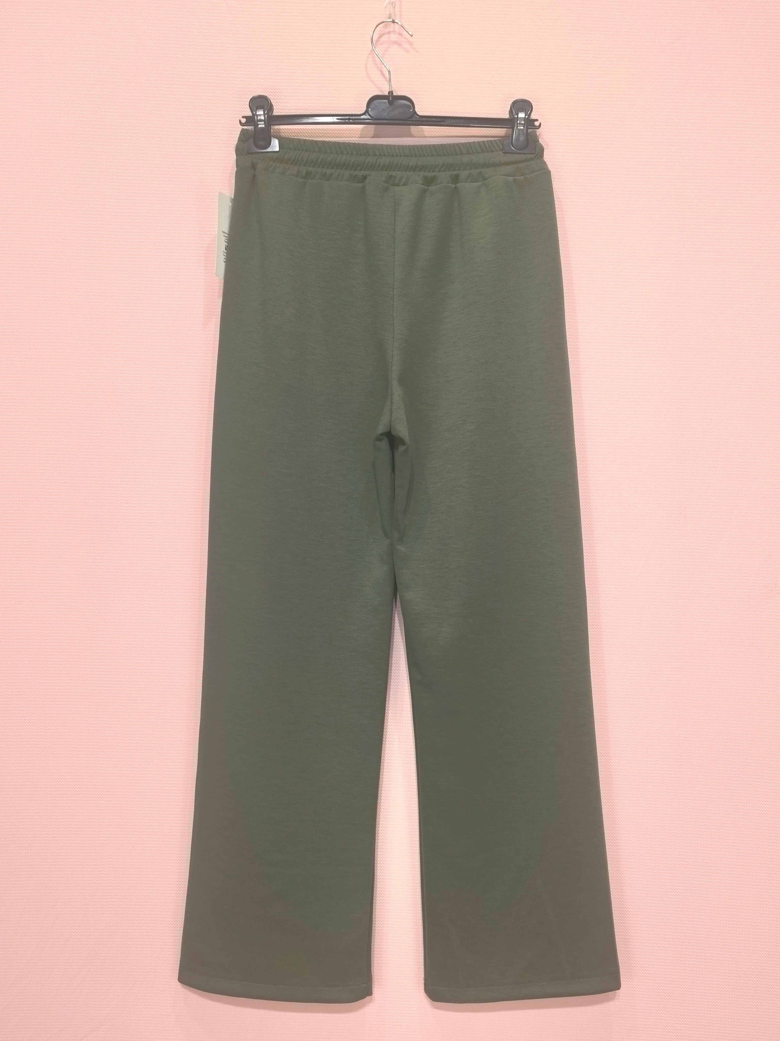 Pantalon large à taille élastique (x6)