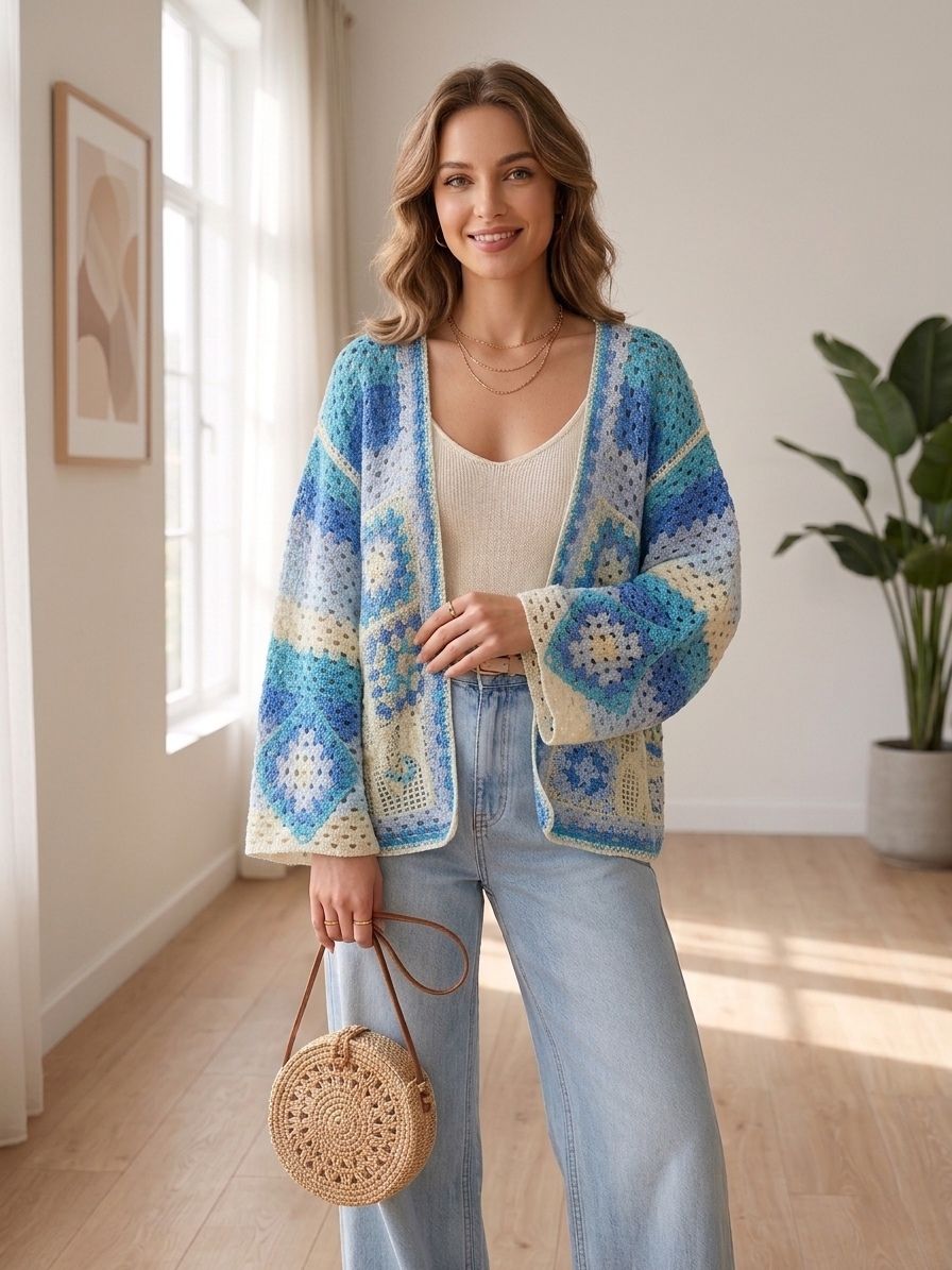 Gilet En Crochet (x6)