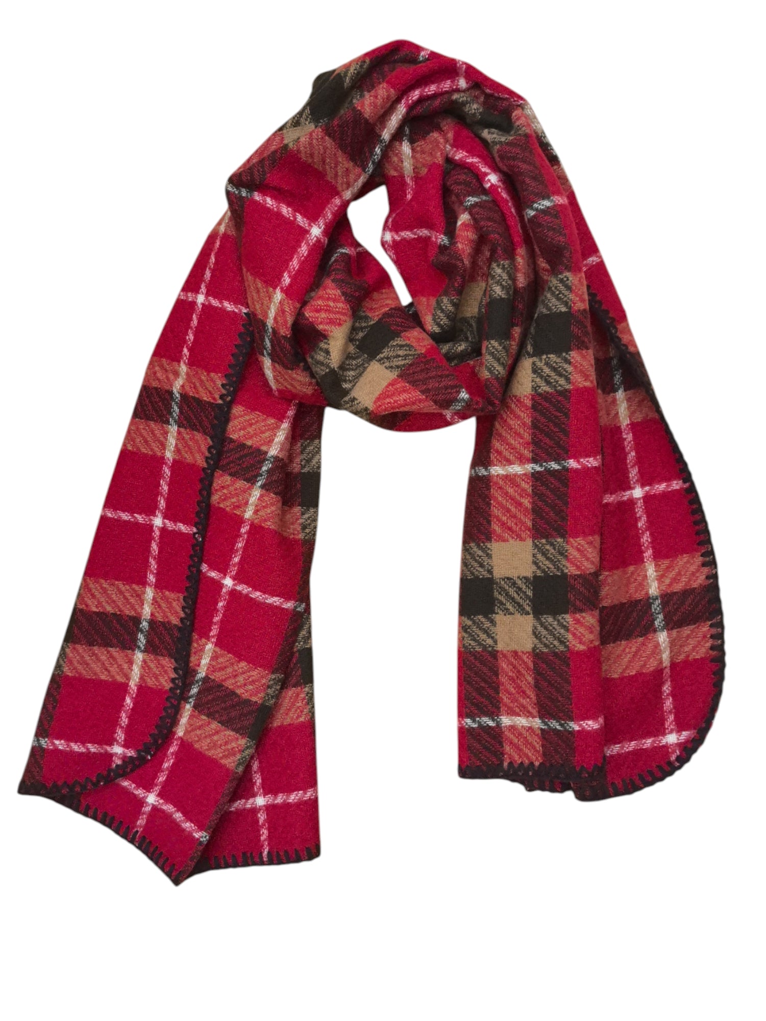 Écharpe hiver motif carreaux(x12)#13