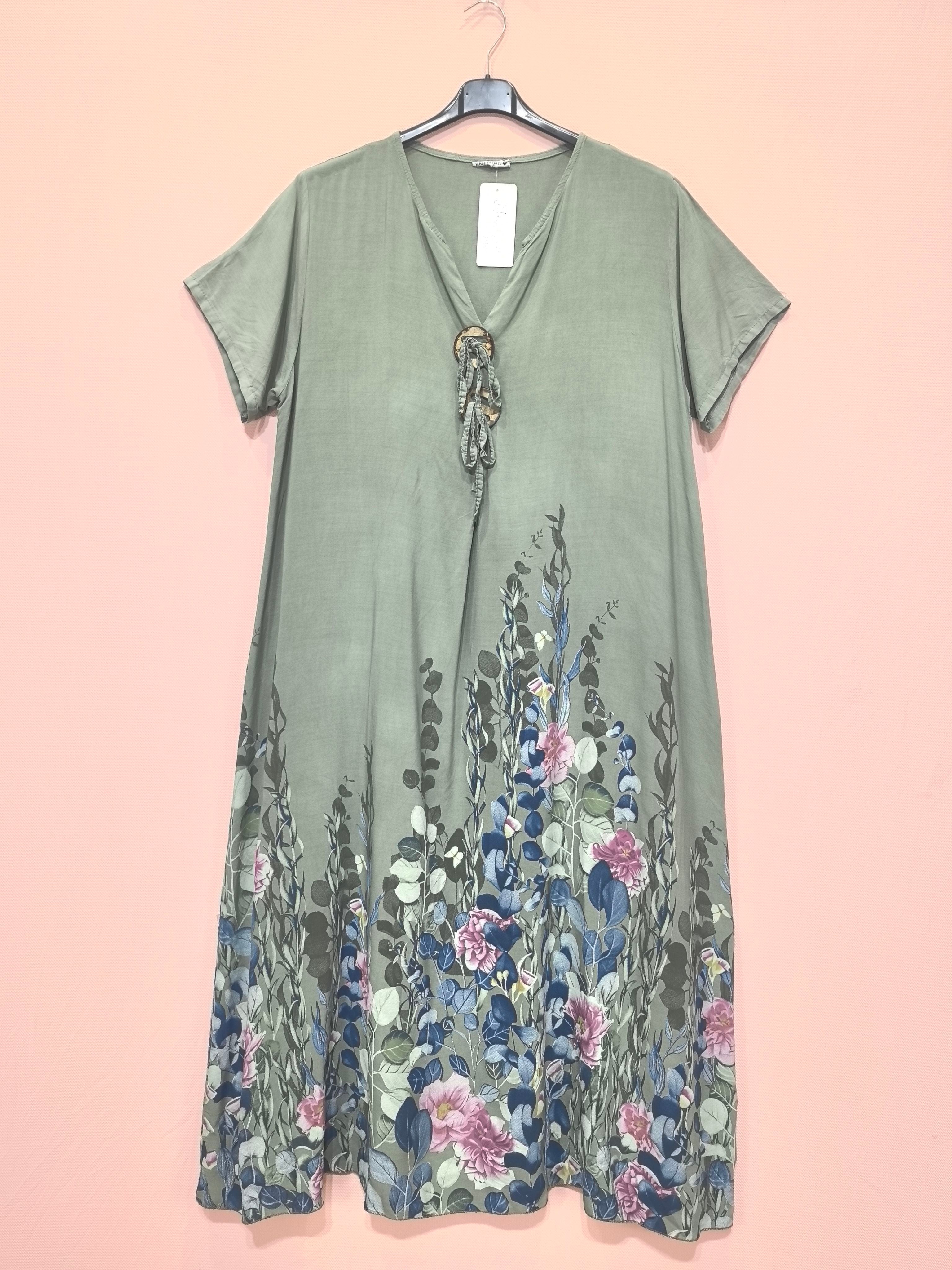 Robe longue florale (x6)