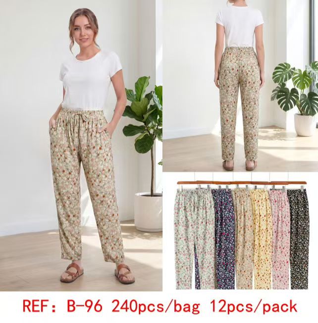 Pantalon Fluide Imprimé (x12)#96