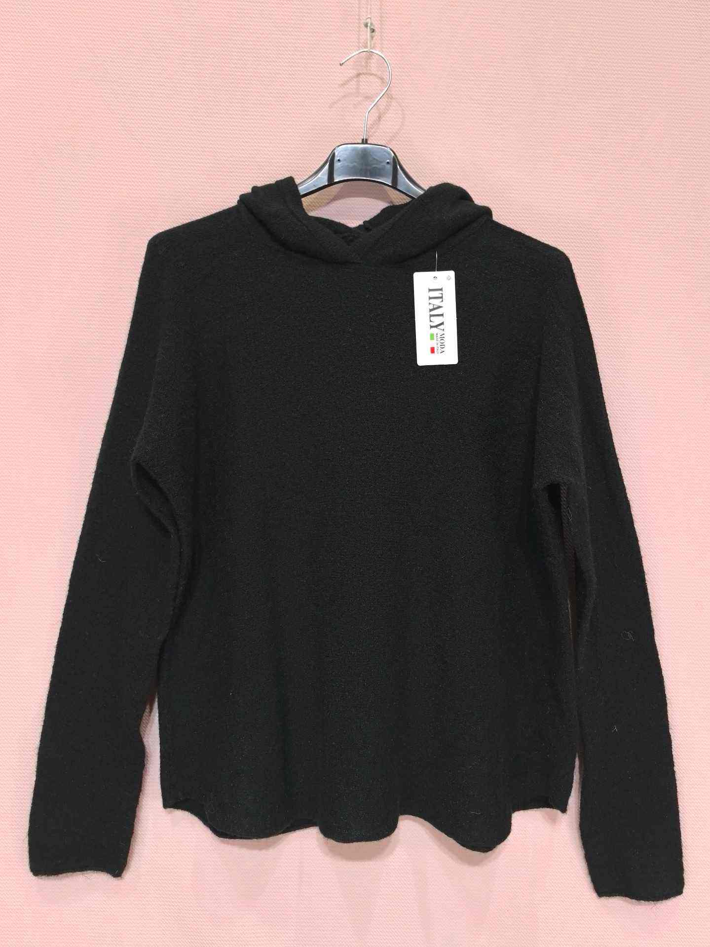 Pull En Maille Doux Avec Capuche (x8)