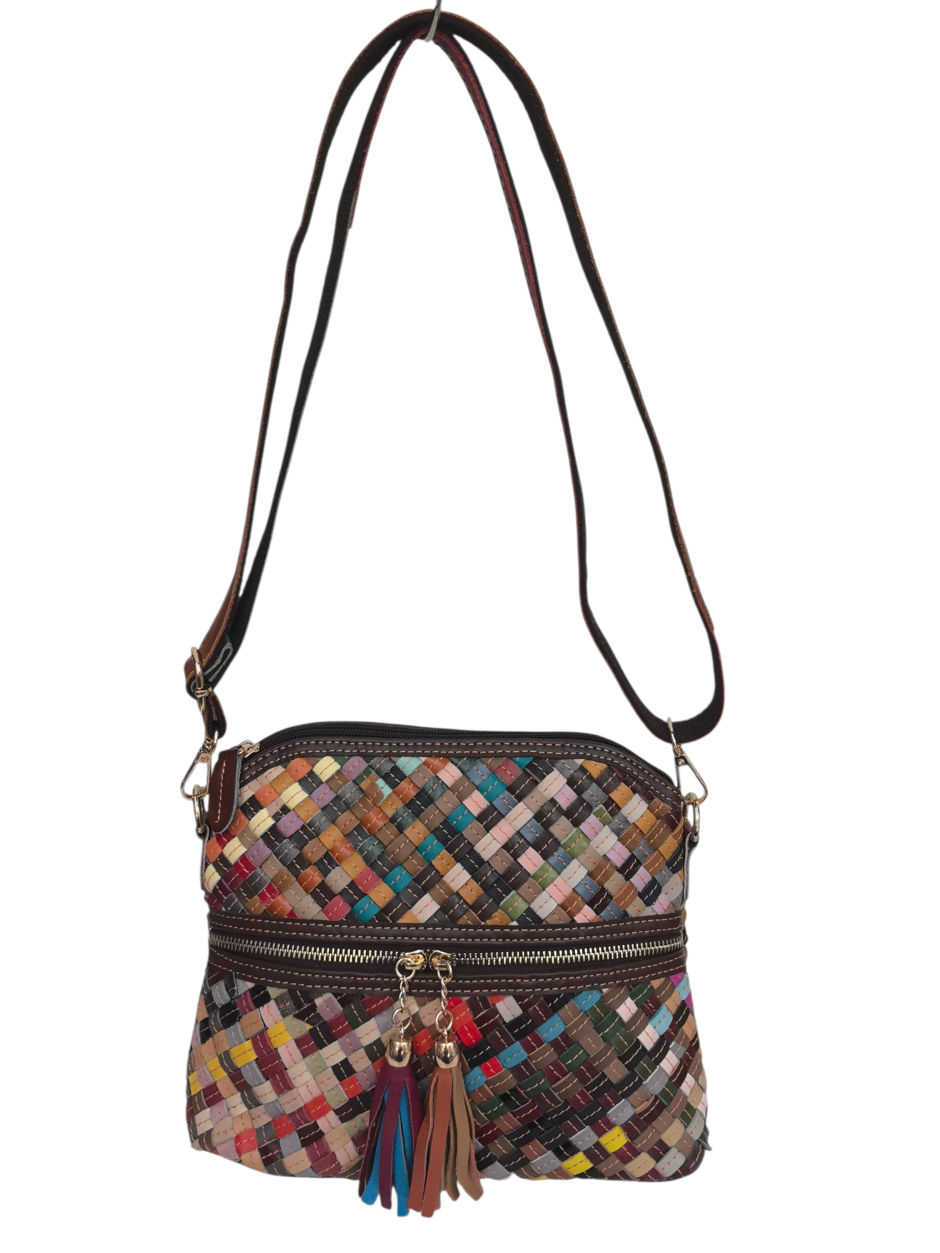 Sac multicouleur en Cuir véritable Pour Femme (X4)