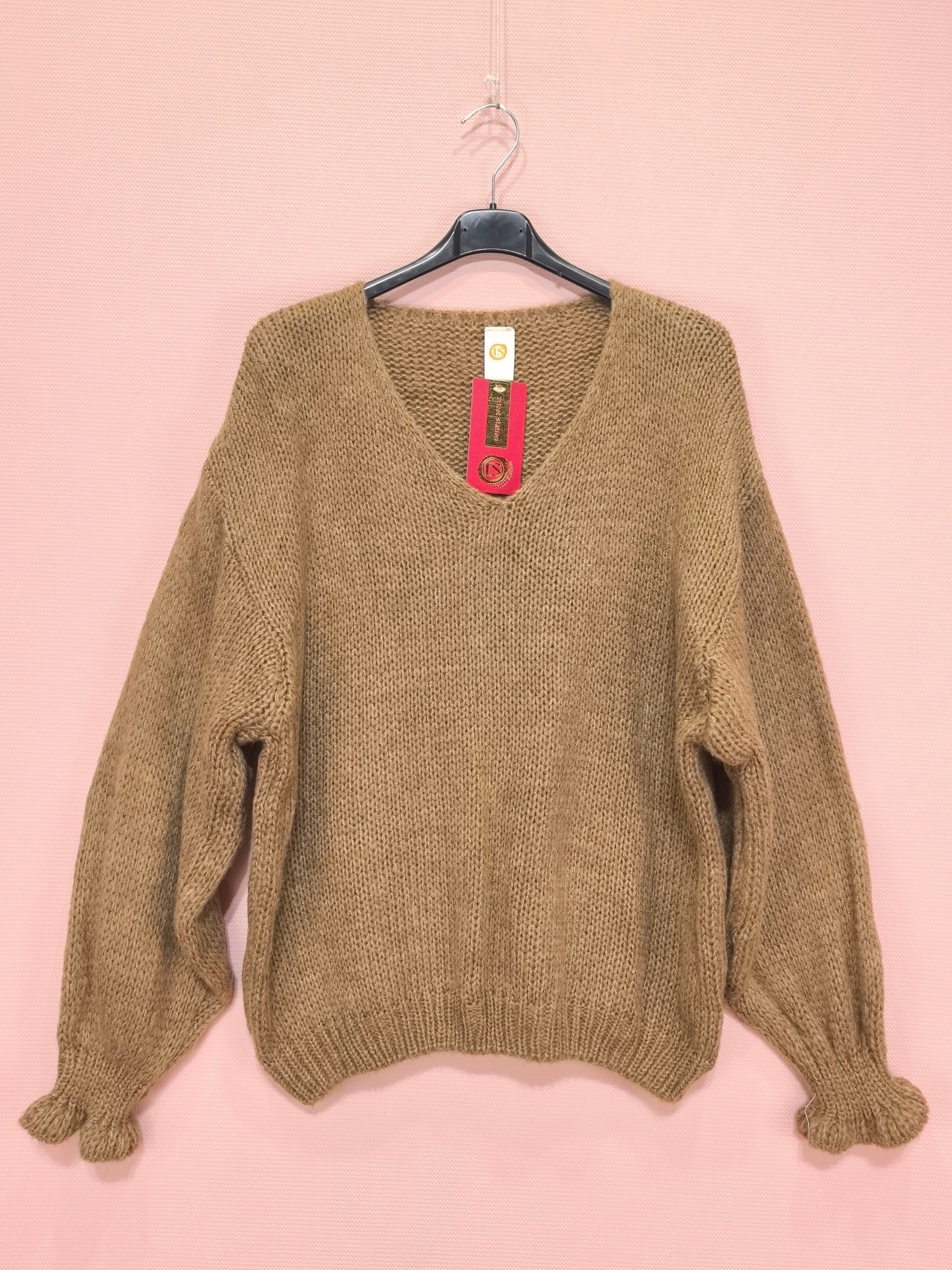 Pull Oversize Manches Chauve Souris (x8)