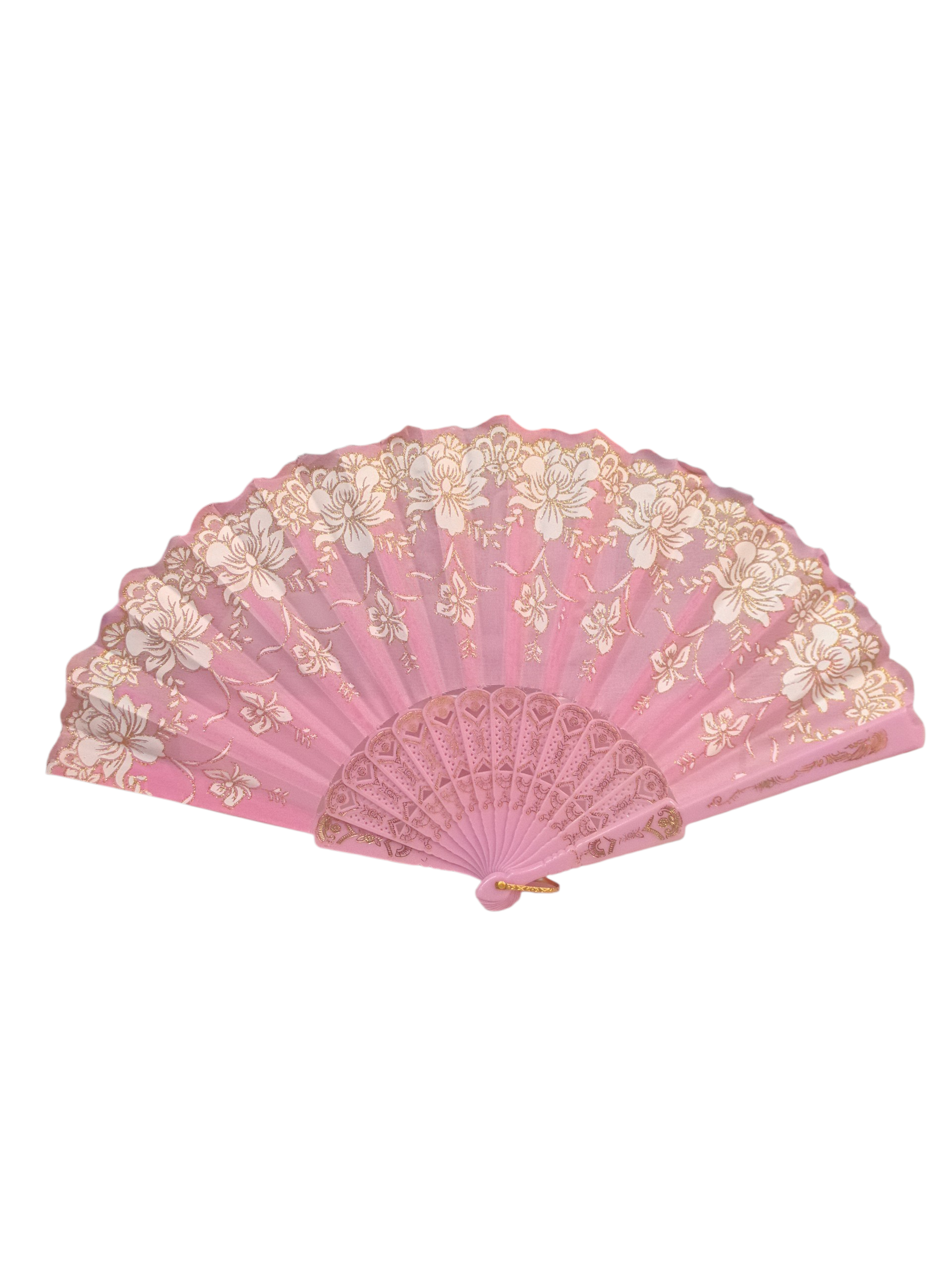 Éventails motif fleur mélange(x12)#38